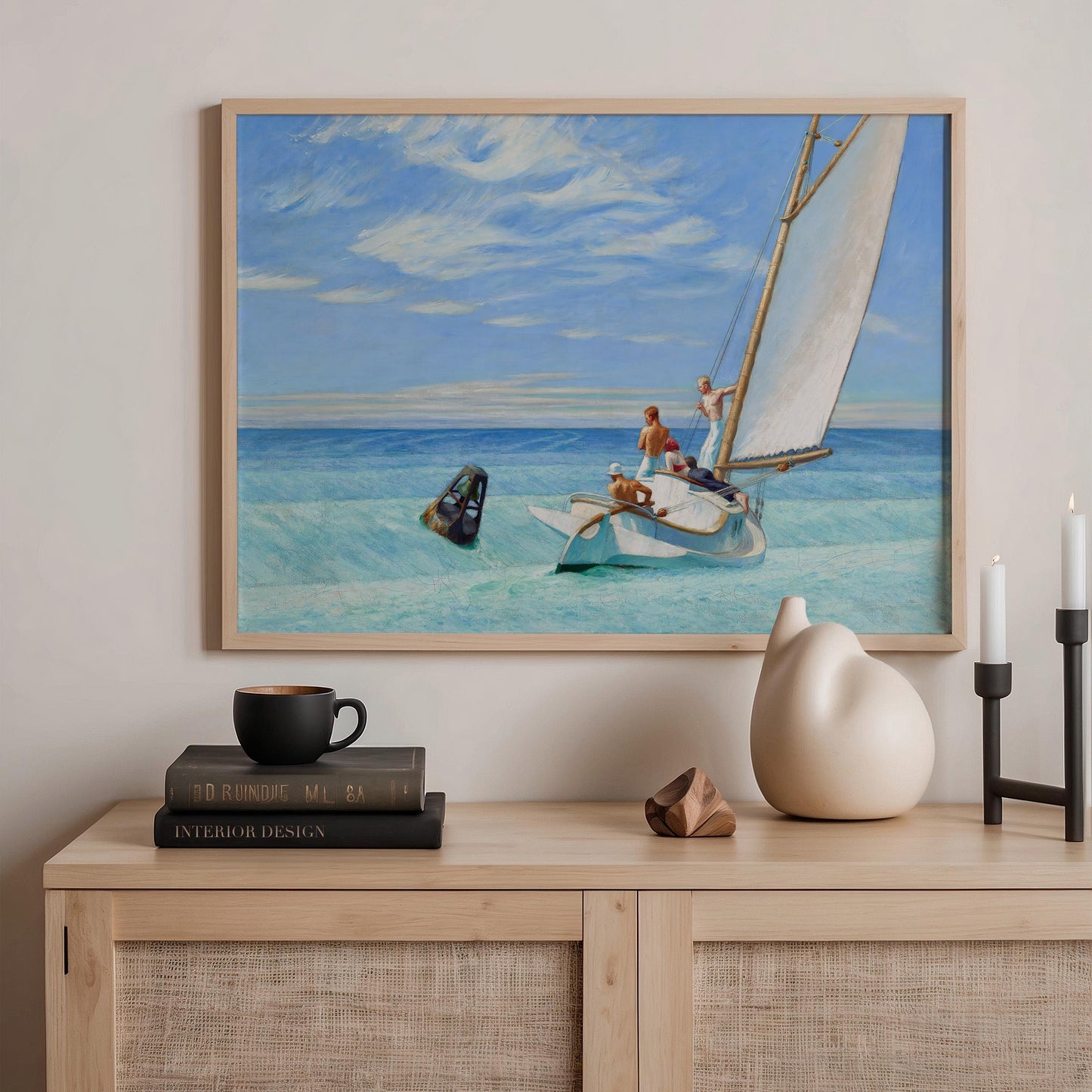 Edward Hopper - Ground Swell Print
