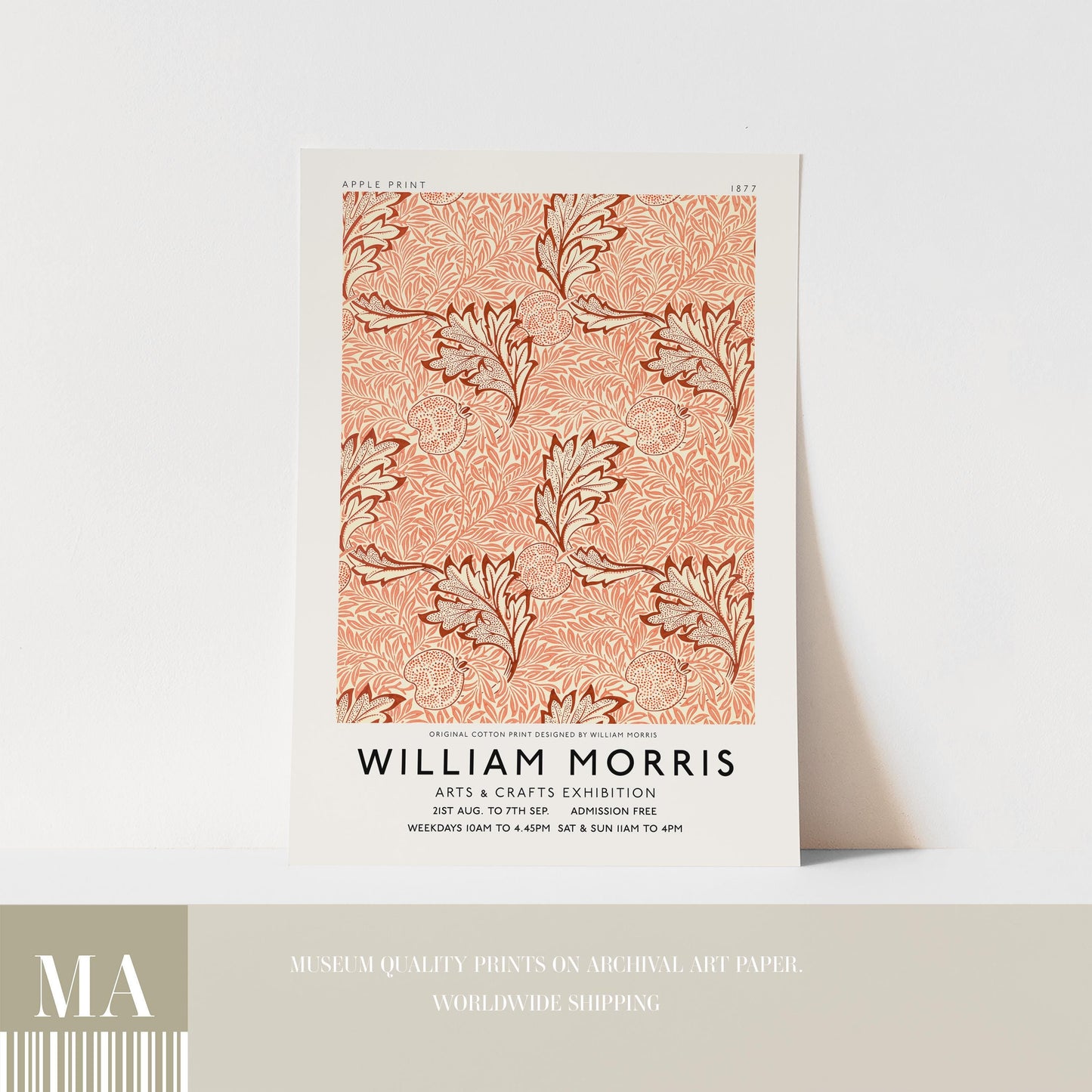 William Morris - Apple Print