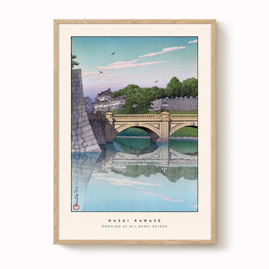 Hasui Kawase - Nij Bashi Bridge Print