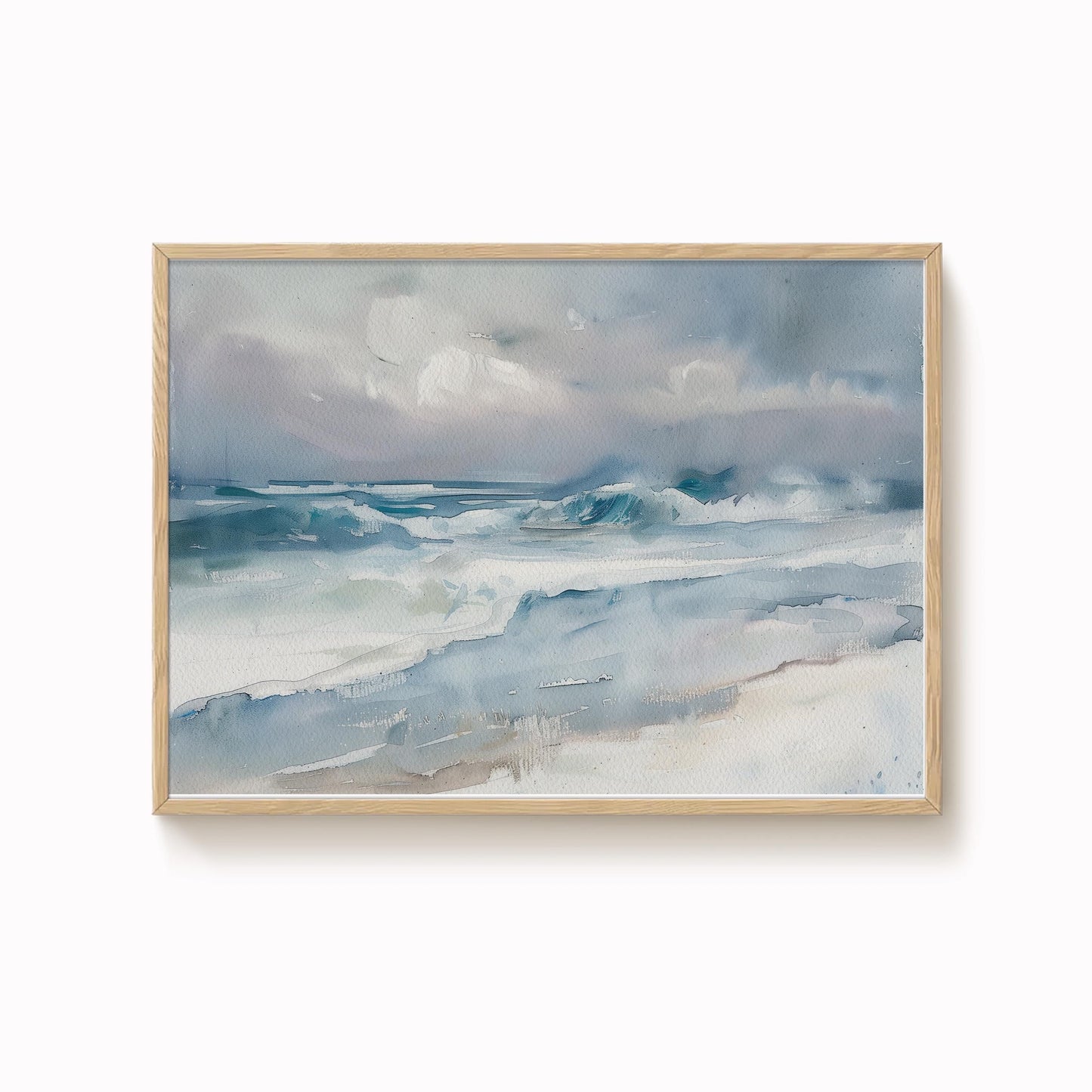 Stormy Seashore Print