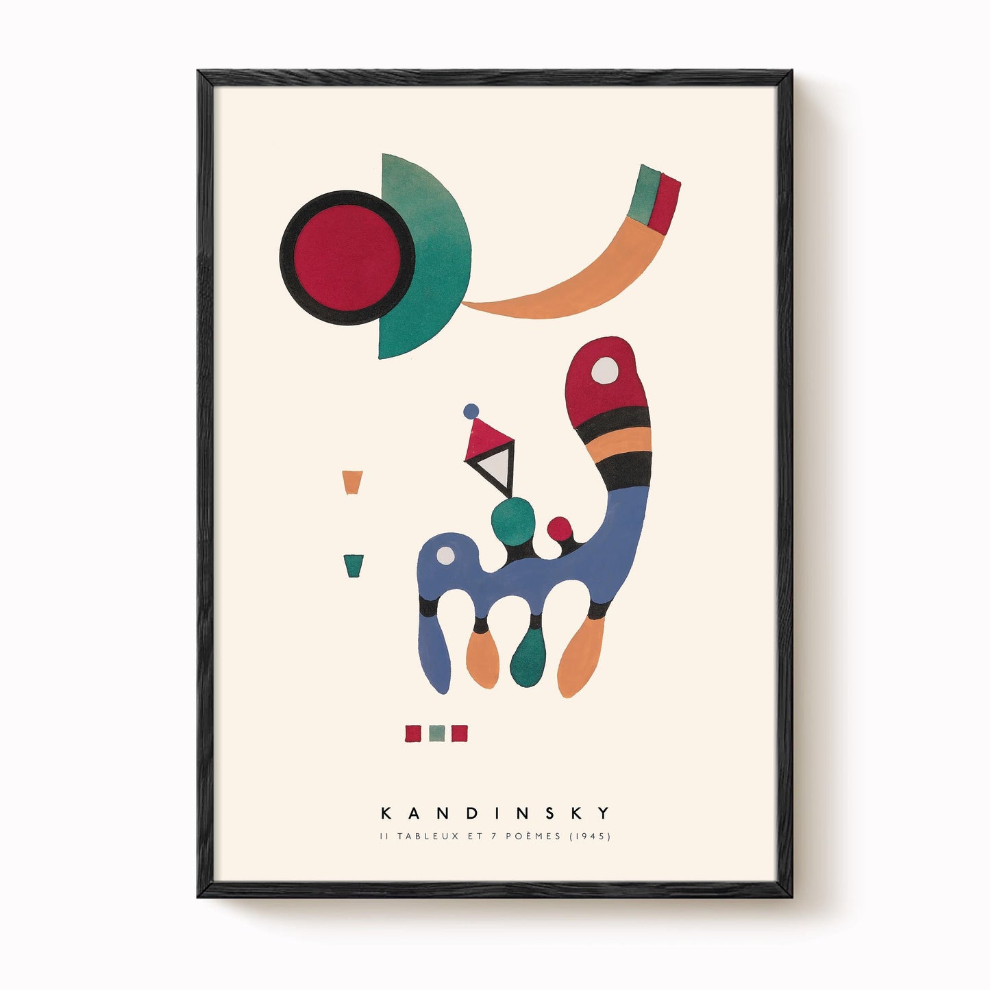 Kandinsky - 11 tableux et 7 Poèmes Print
