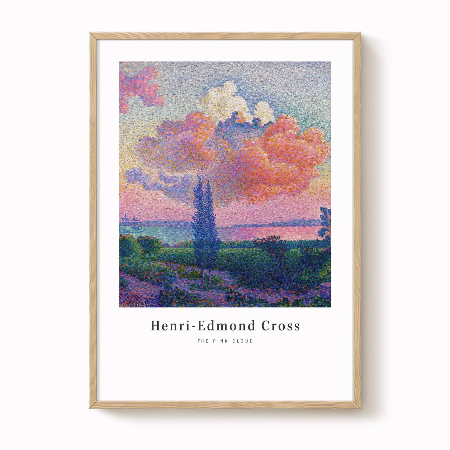 Henri-Edmond Cross - The Pink Cloud Print