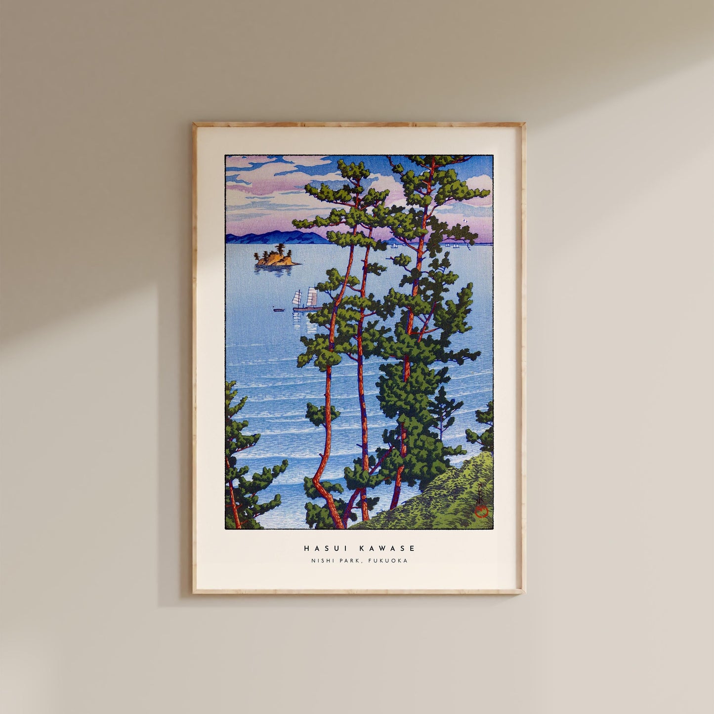 Hasui Kawase - Nishi Park At Fukuoka Print