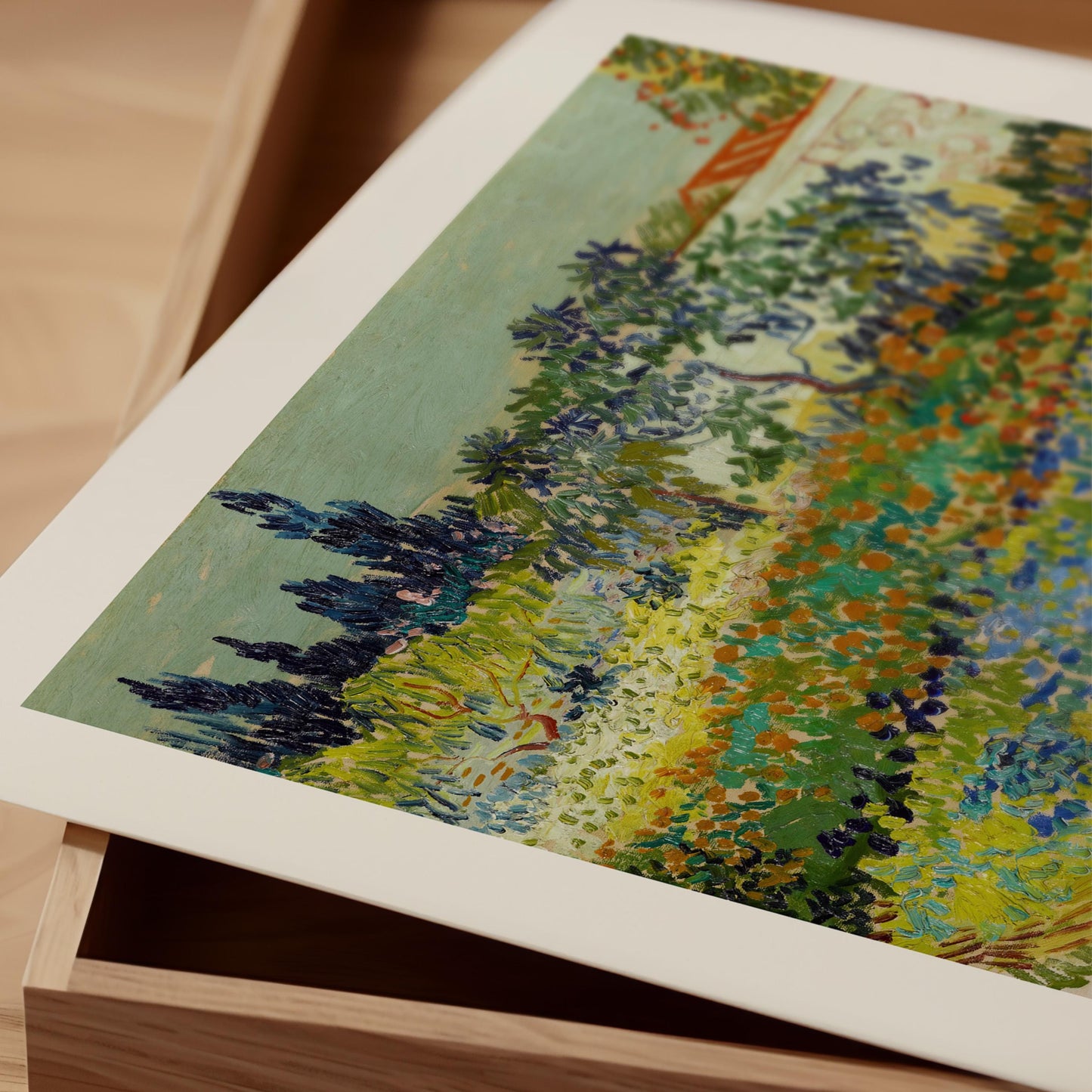 Van Gogh - Garden At Arles Print