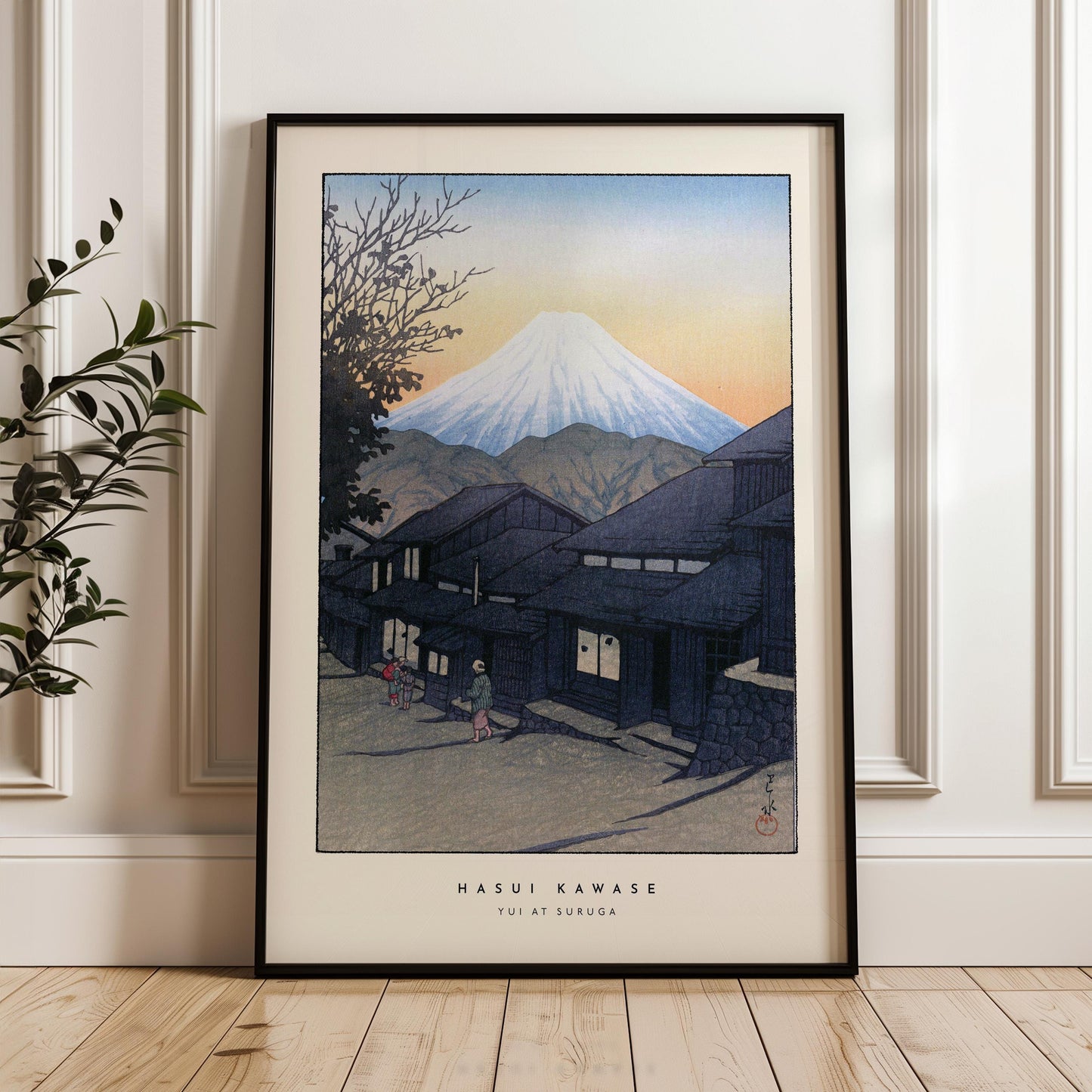 Hasui Kawase - Yui At Suruga Print