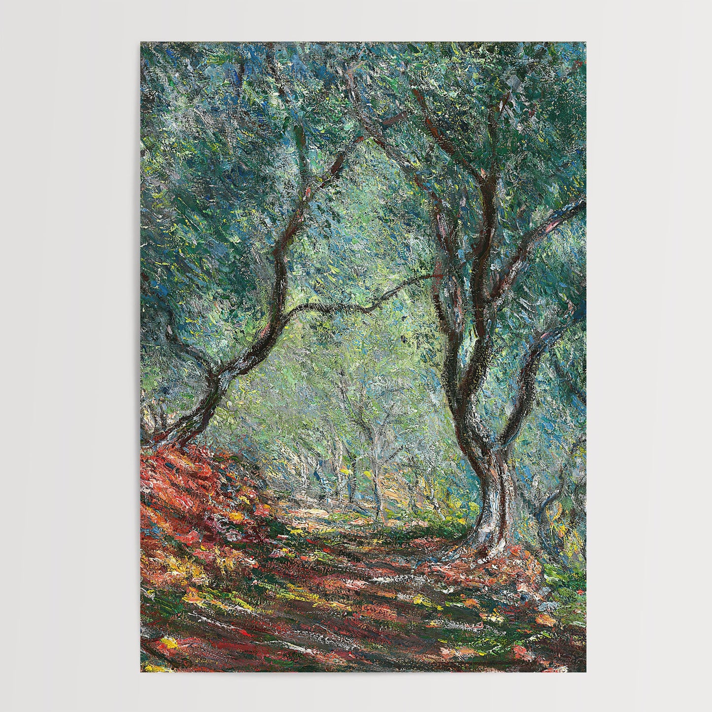 Monet - Olive Trees Print
