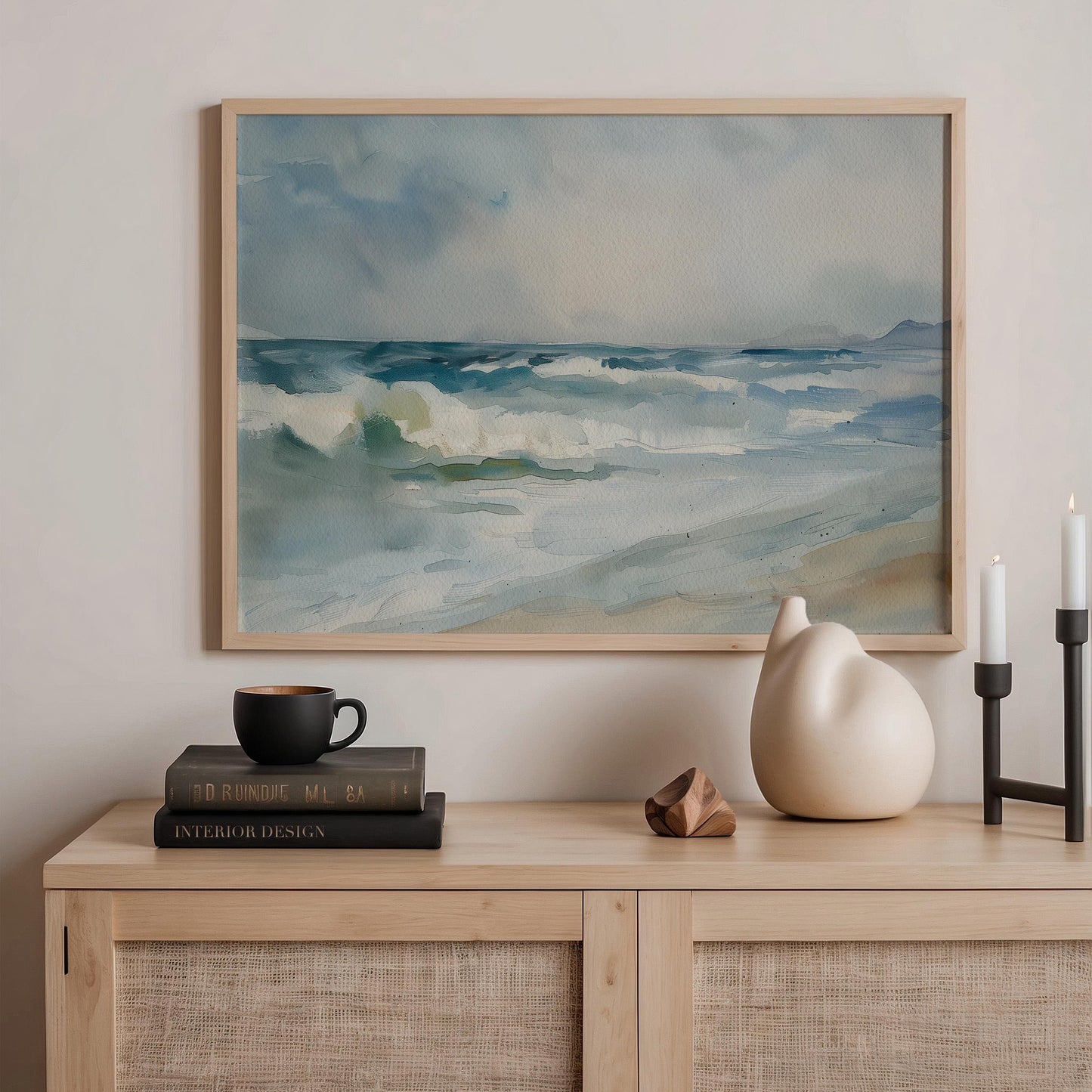 Calming Ocean Print
