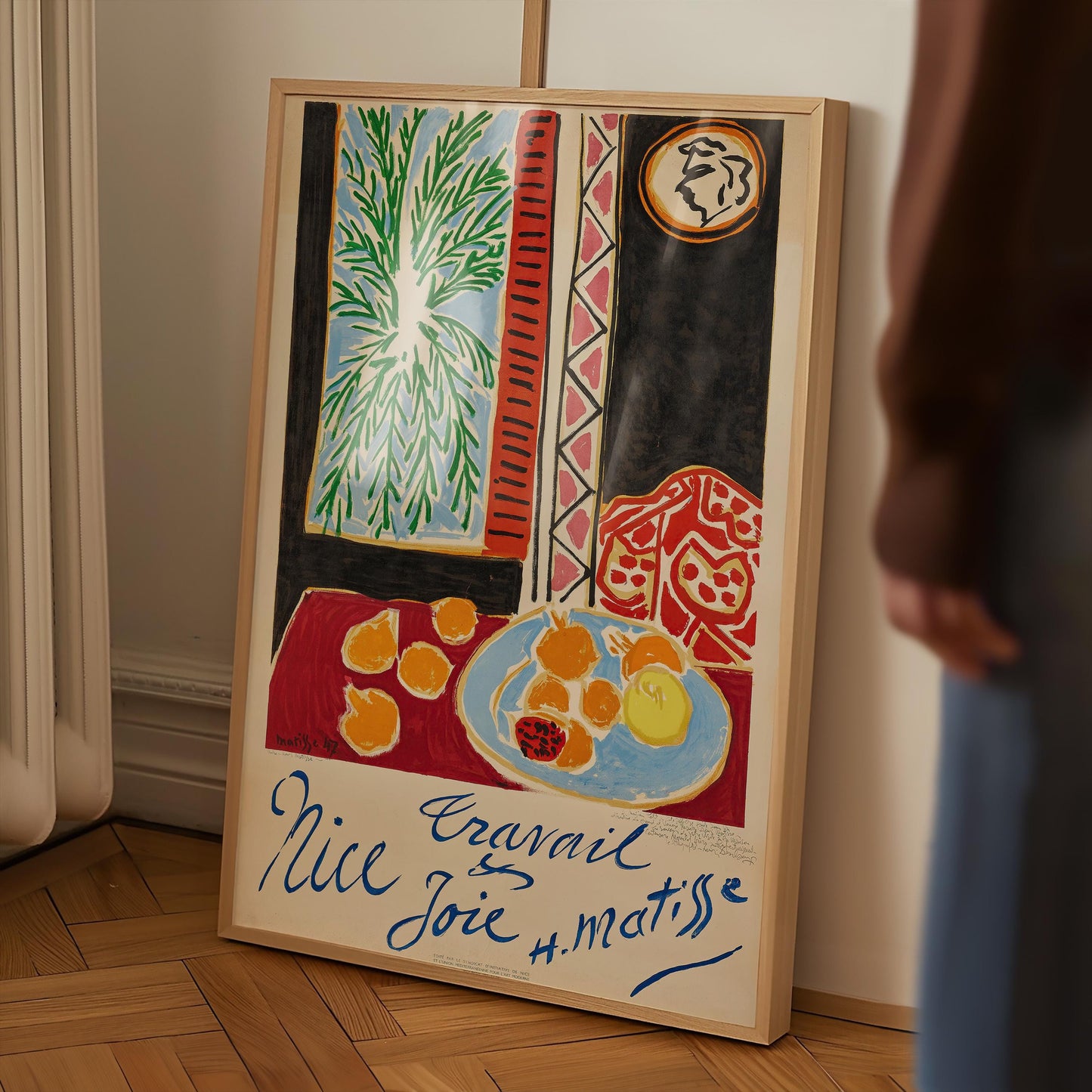 Henri Matisse - Nice, Travail et Joie Print