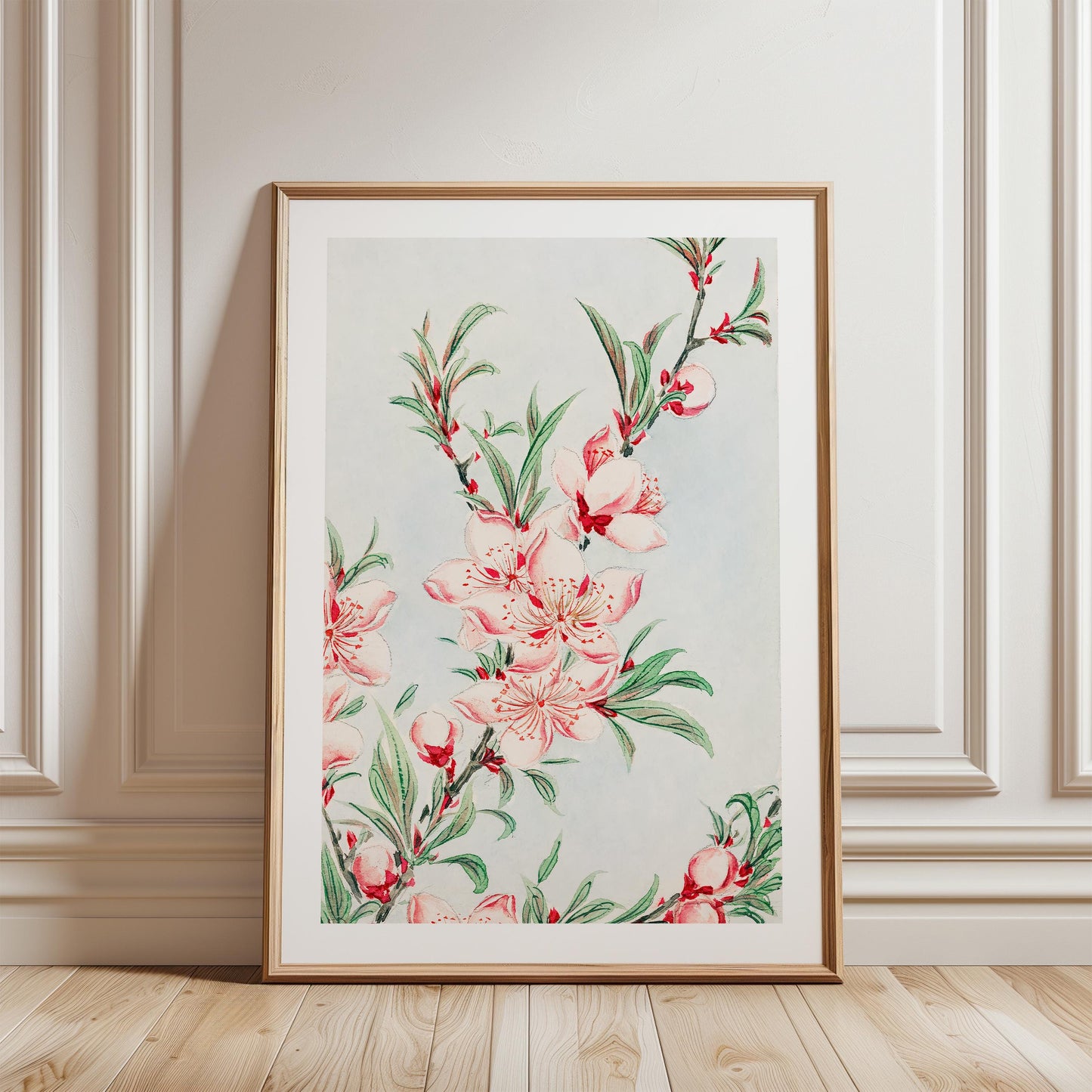 Megata Morikaga - Peach Tree Blossom Print