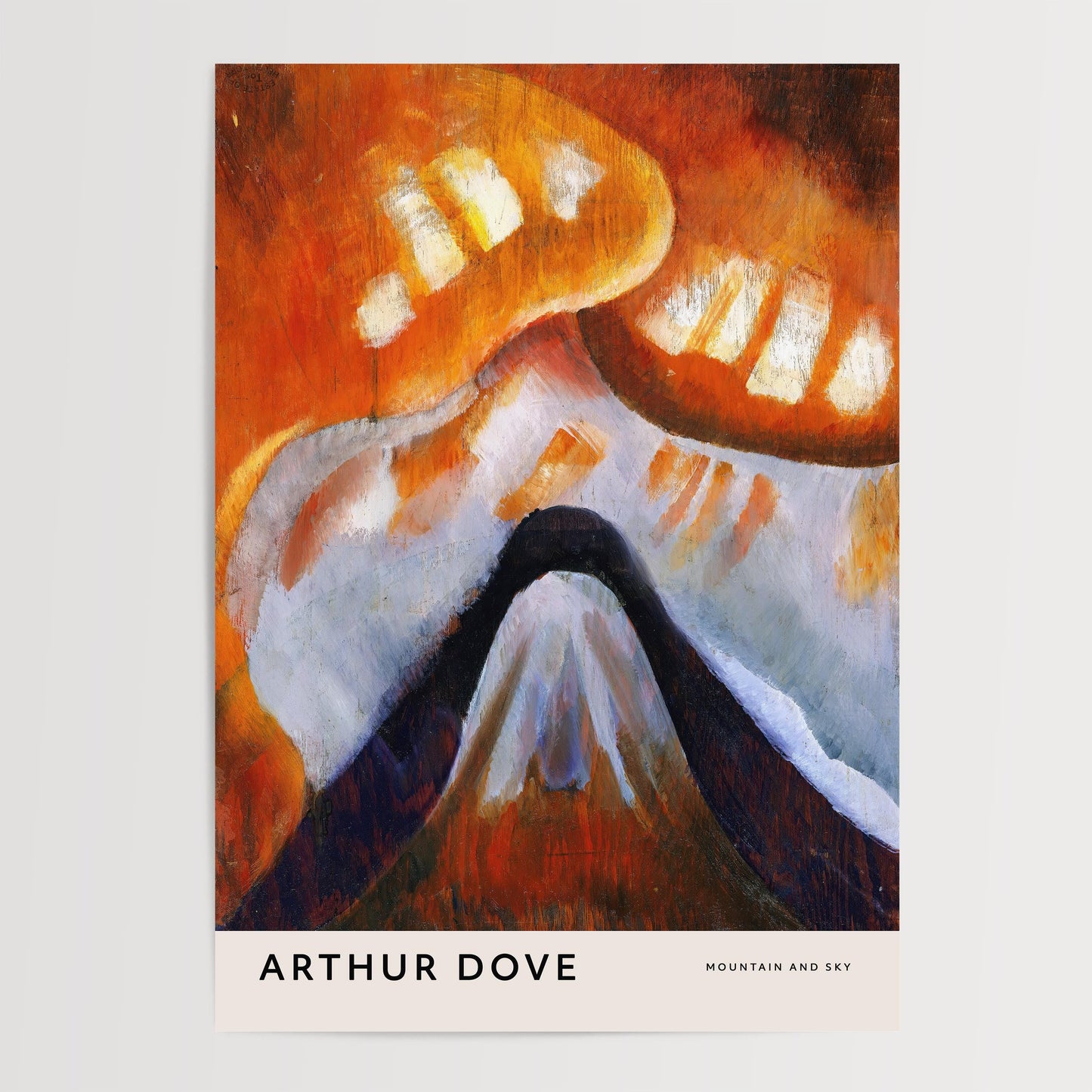 Arthur Dove - Mountain and Sky Print