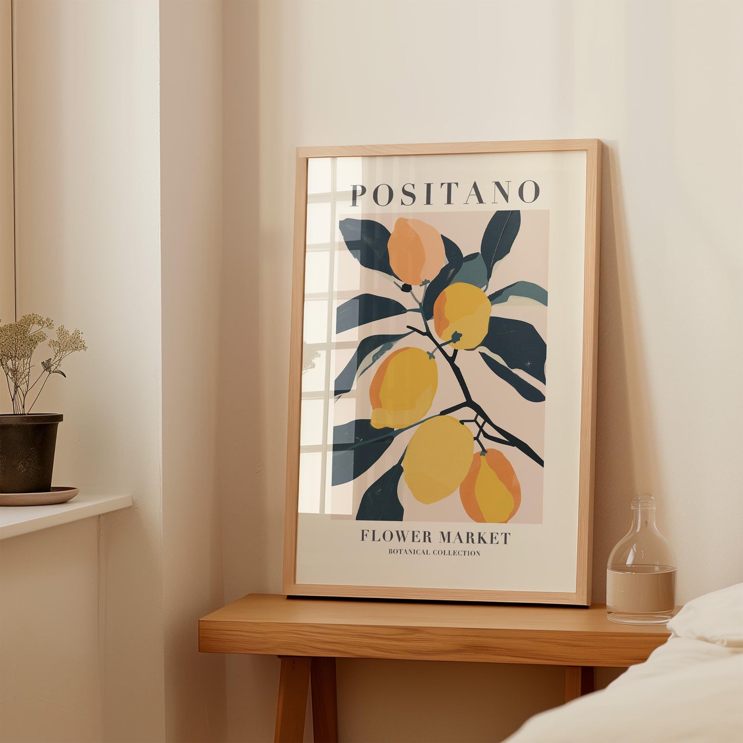 Positano Lemon Print