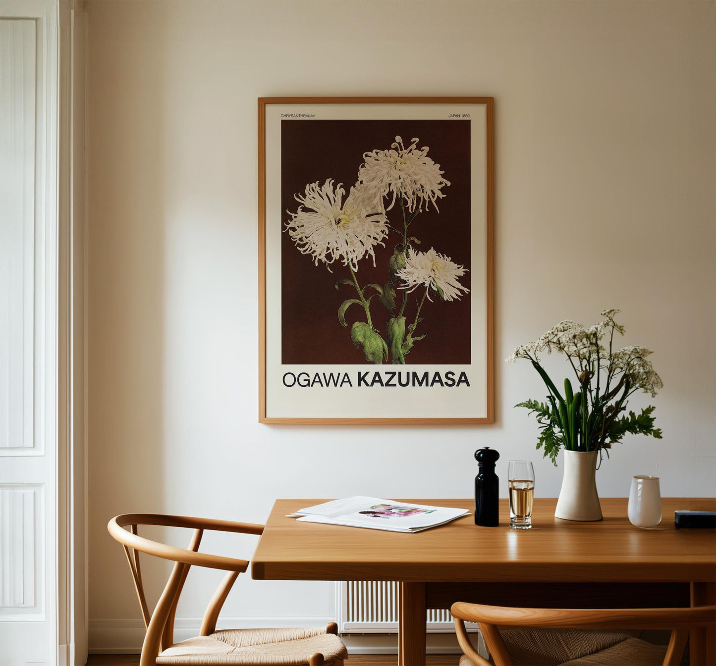 Ogawa Kazumasa - Chrysanthemum Print