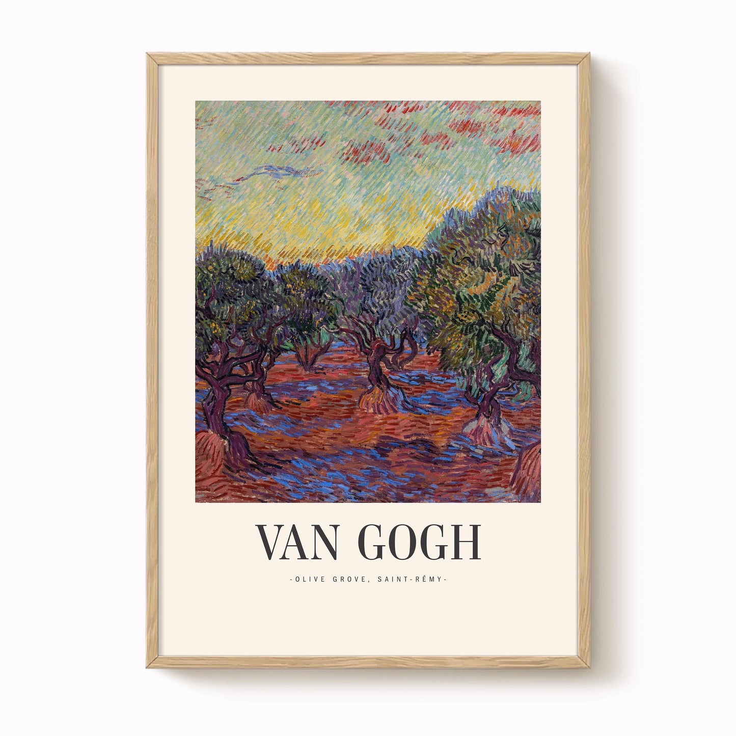 Van Gogh - Olive Trees Print