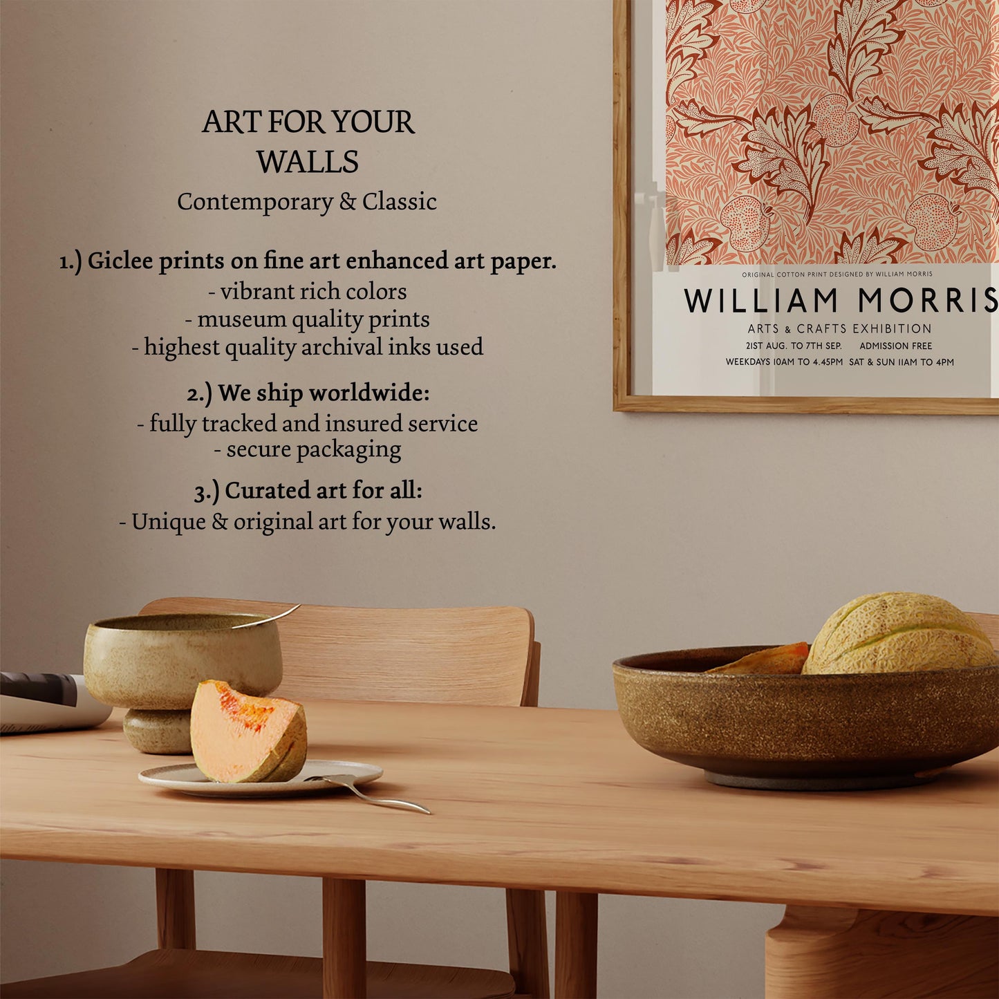 William Morris - Apple Print