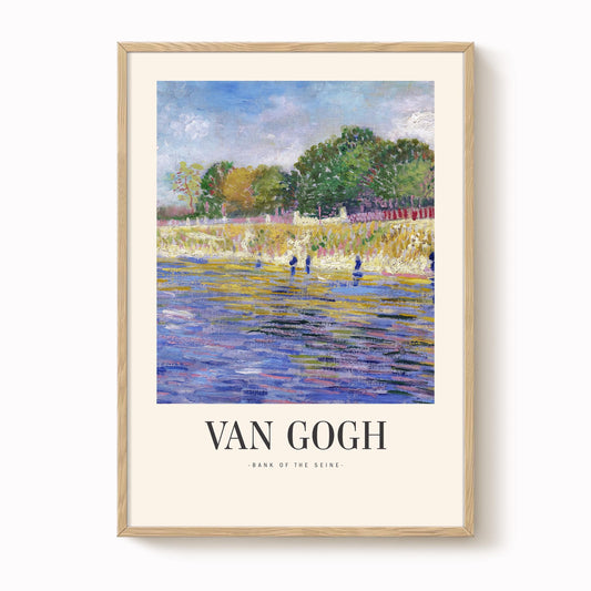 Van Gogh Art - Bank of the Seine Print