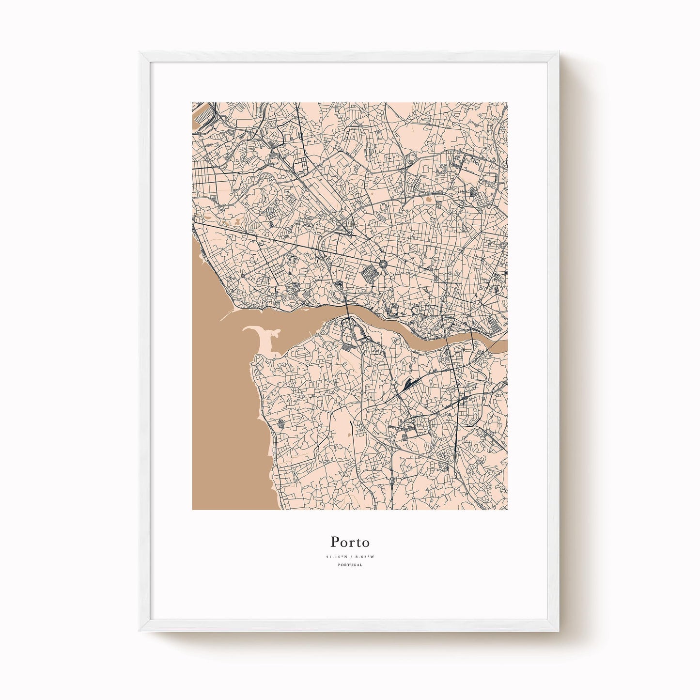 Porto City Map Print