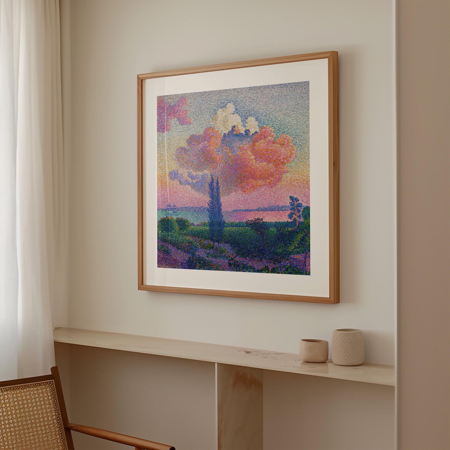 Henri-Edmond Cross - The Pink Cloud Print