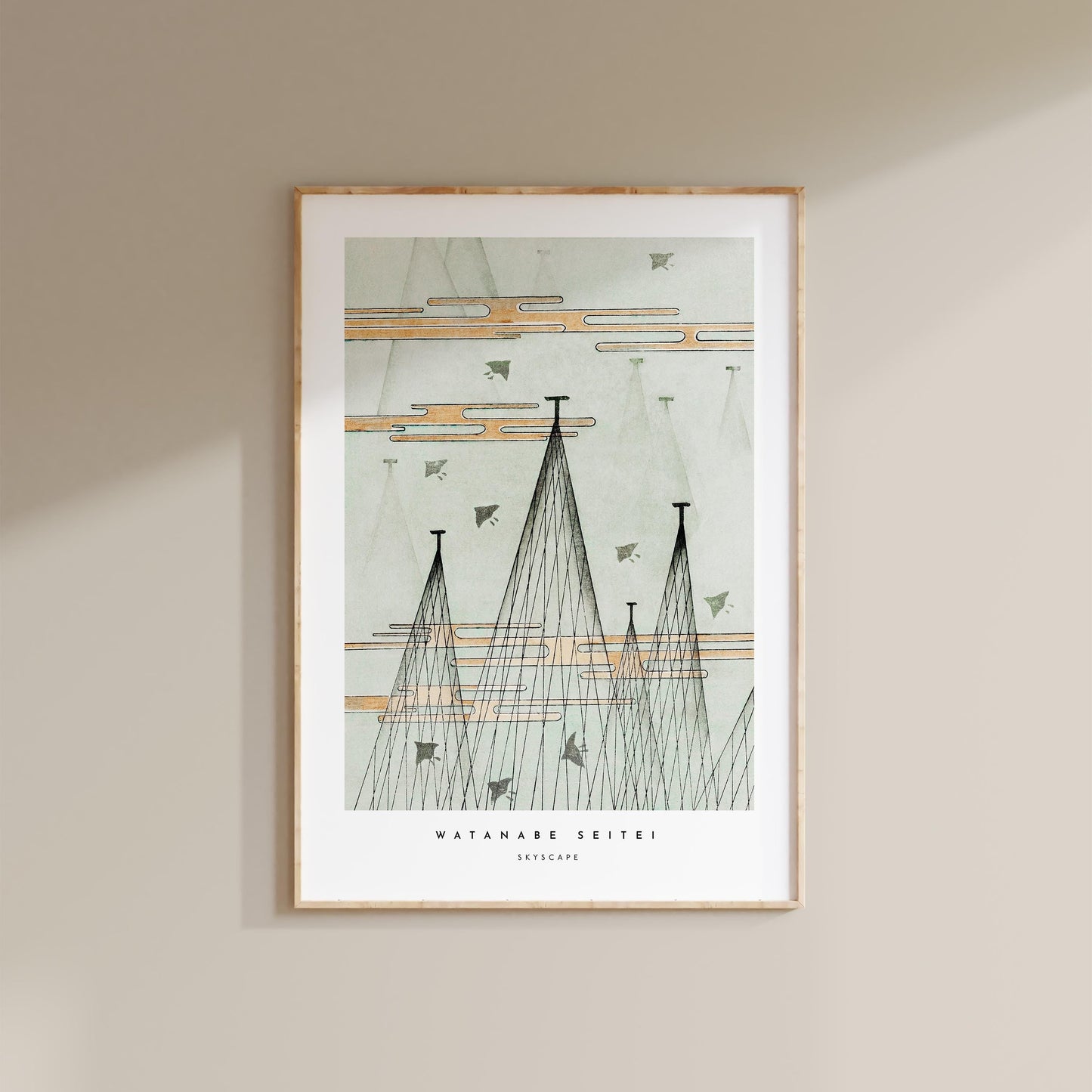 Watanabe Seitei - Skyscape Print