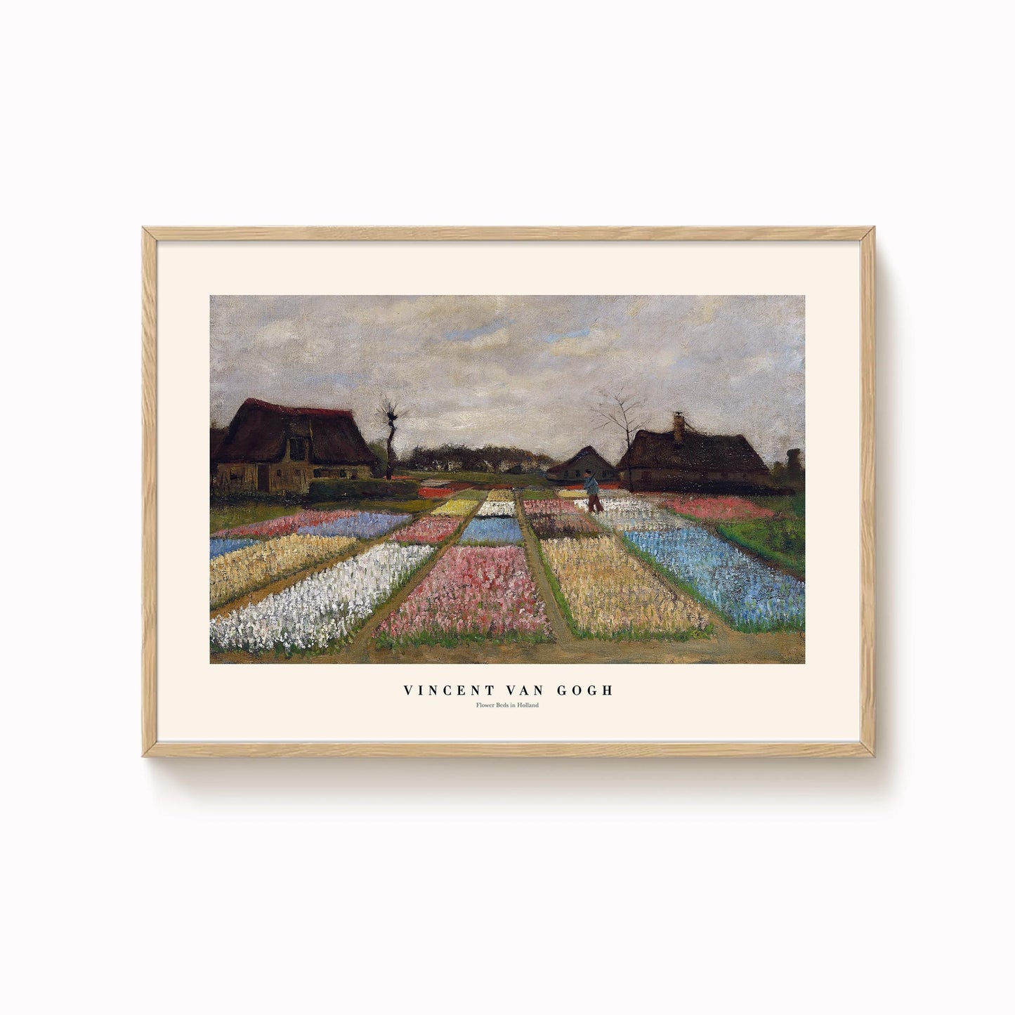 Van Gogh - Flower Beds In Holland Print