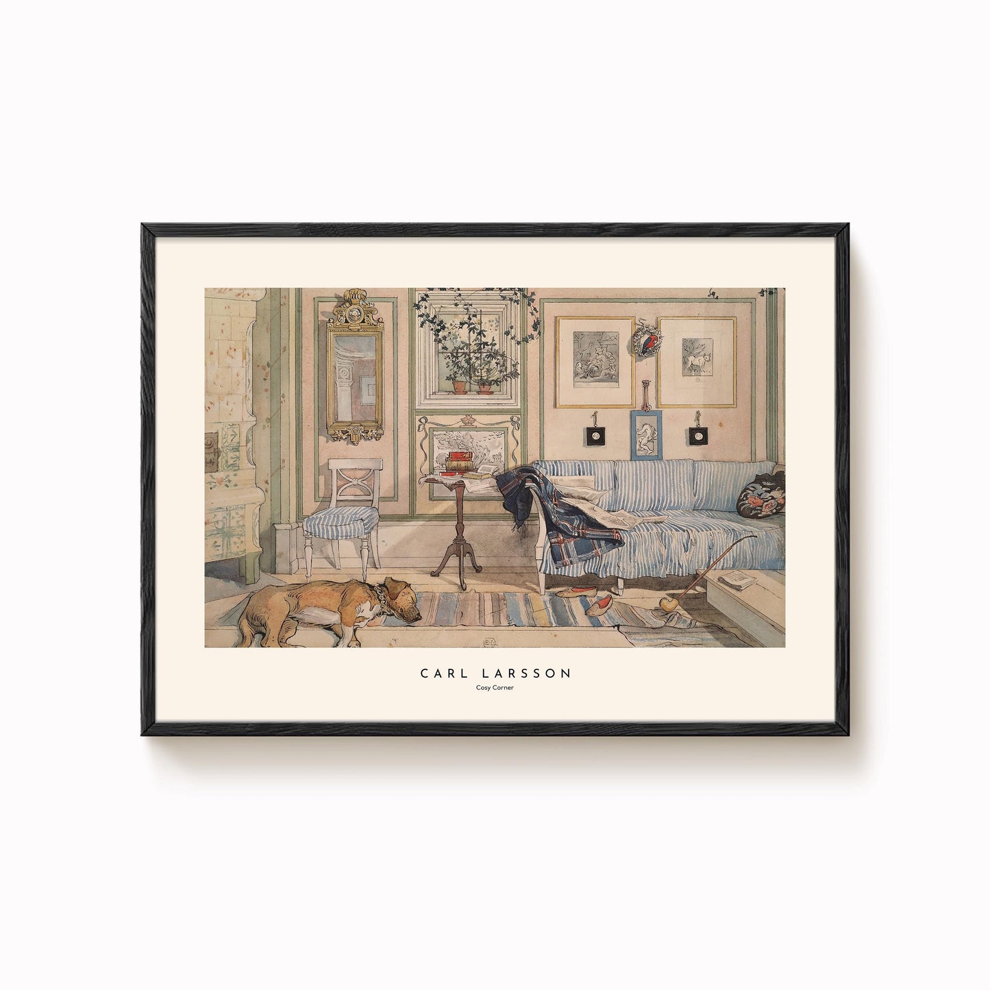 Carl Larsson - Cosy Corner Print