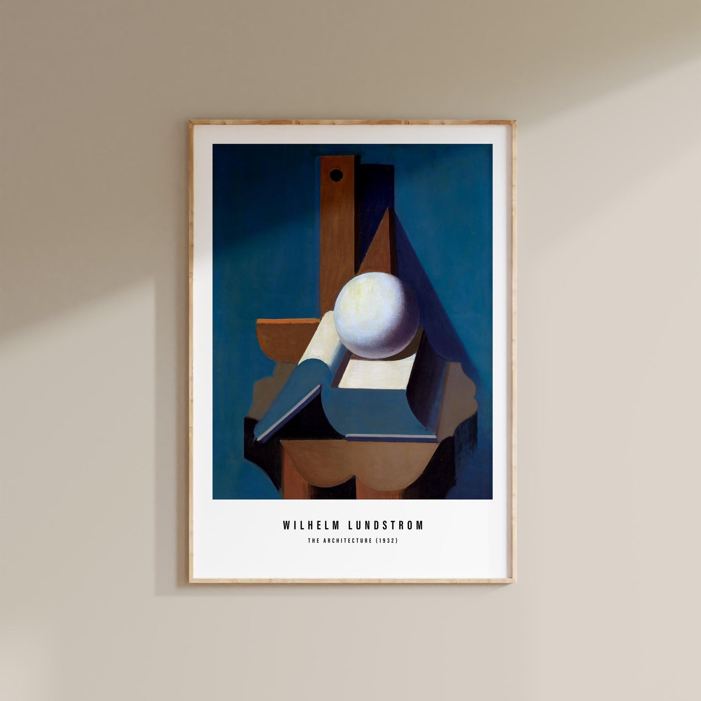Vilhelm Lundstrøm - The Architecture Print