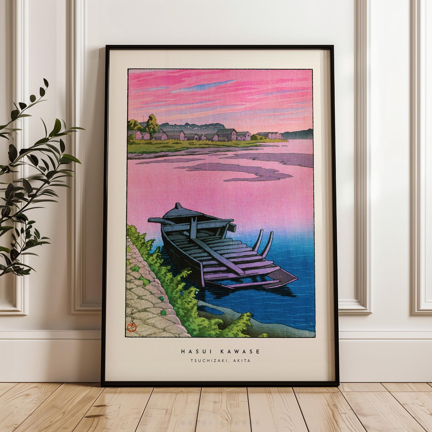 Hasui Kawase - Tsuchizaki Akita Print