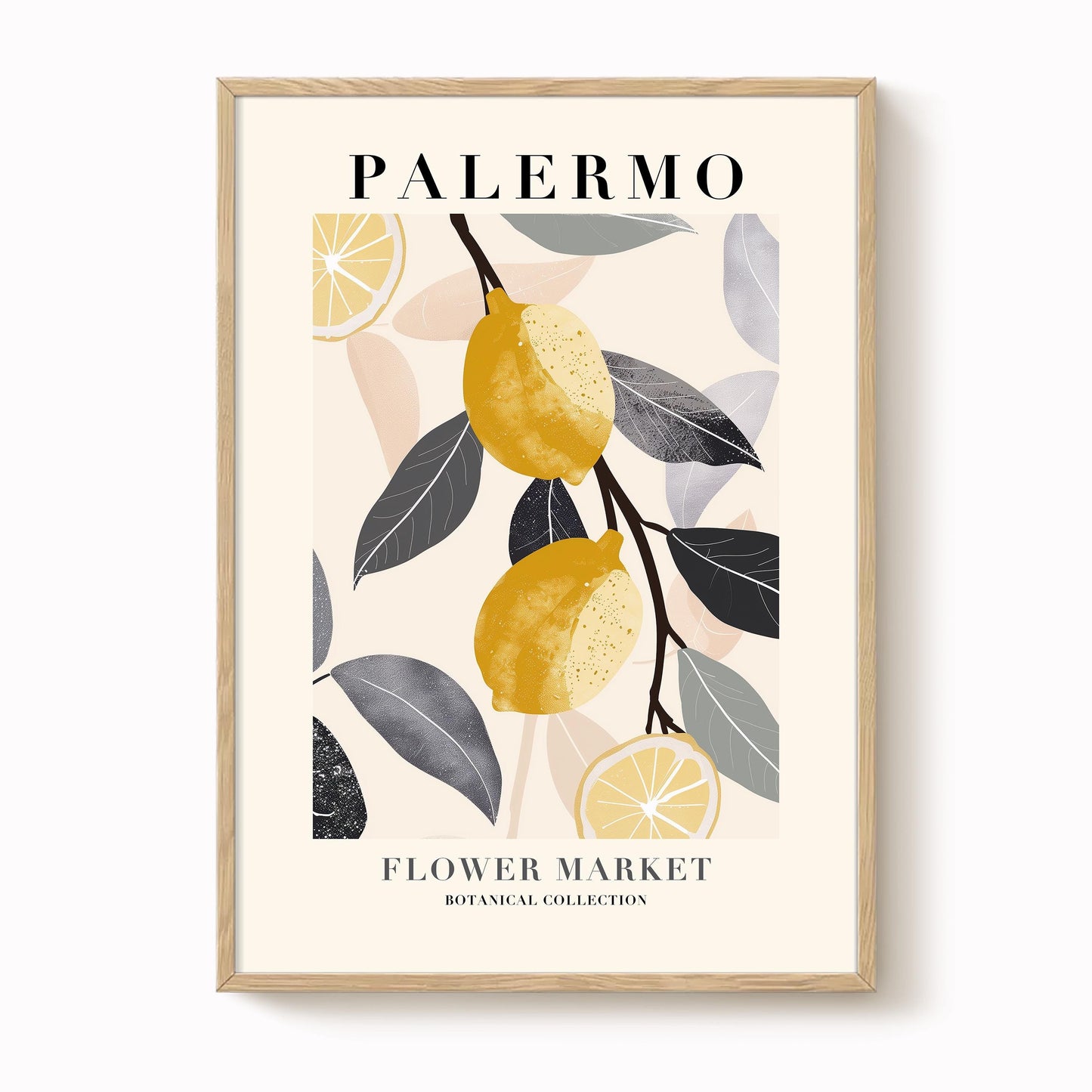 Palermo Flower Market Print