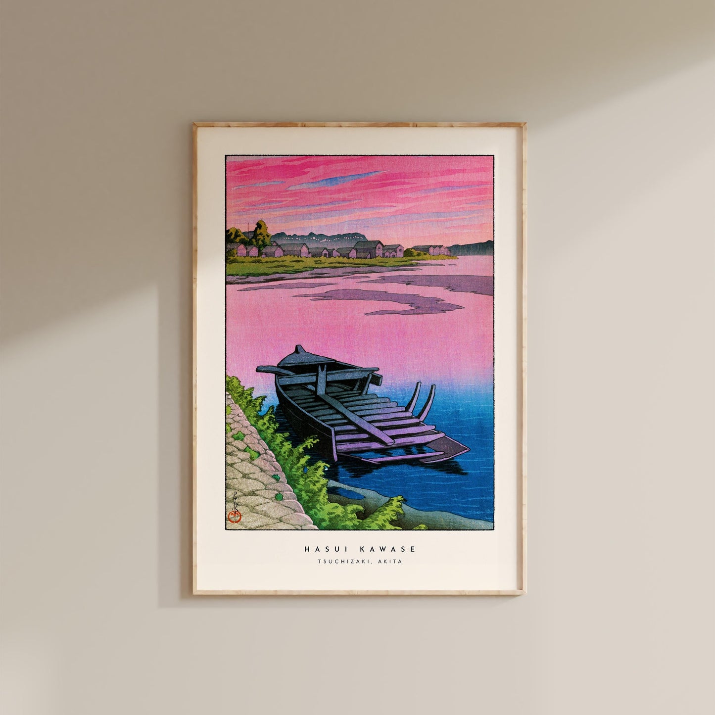 Hasui Kawase - Tsuchizaki Akita Print