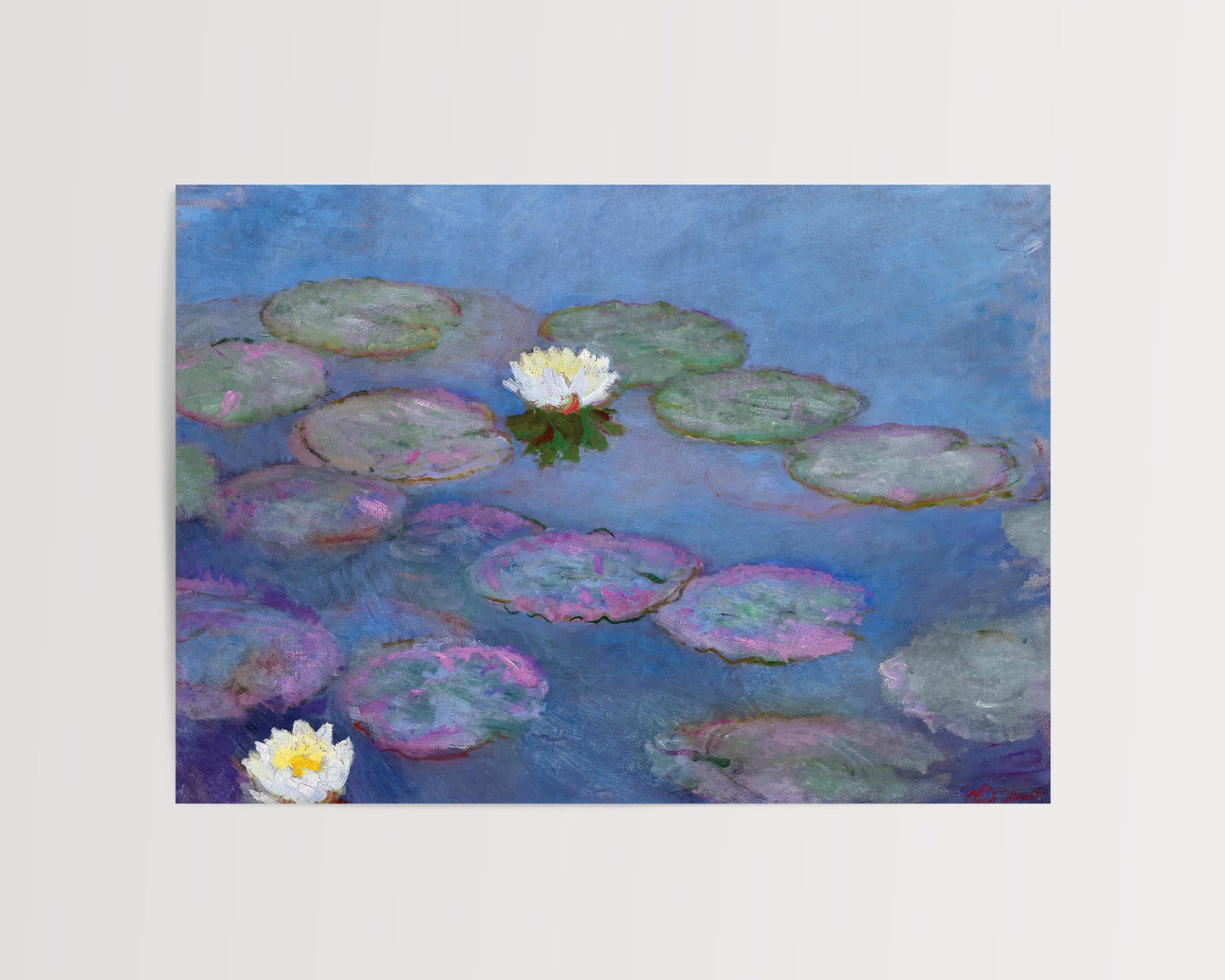 Monet - Water Lilies Print