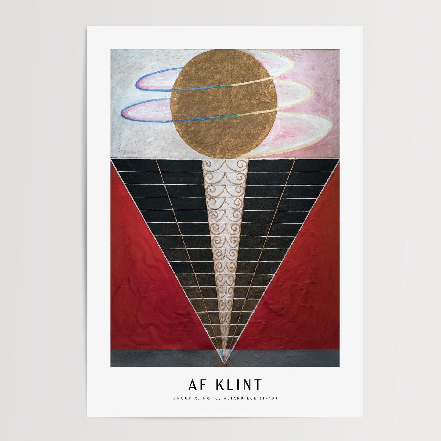 Hilma af Klint - Group X, No. 2, Altarpiece Print