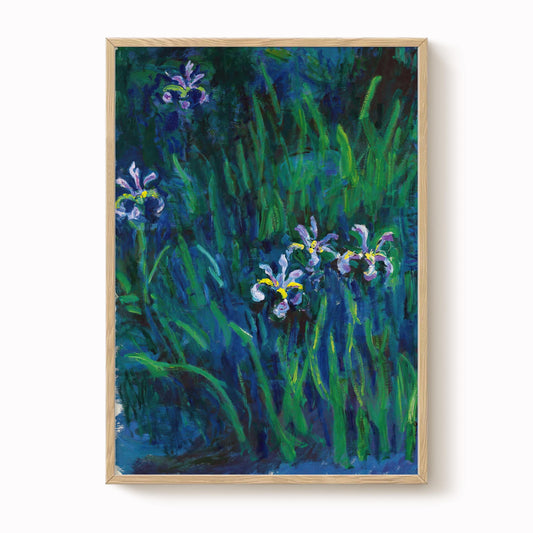 Monet - Irises Print