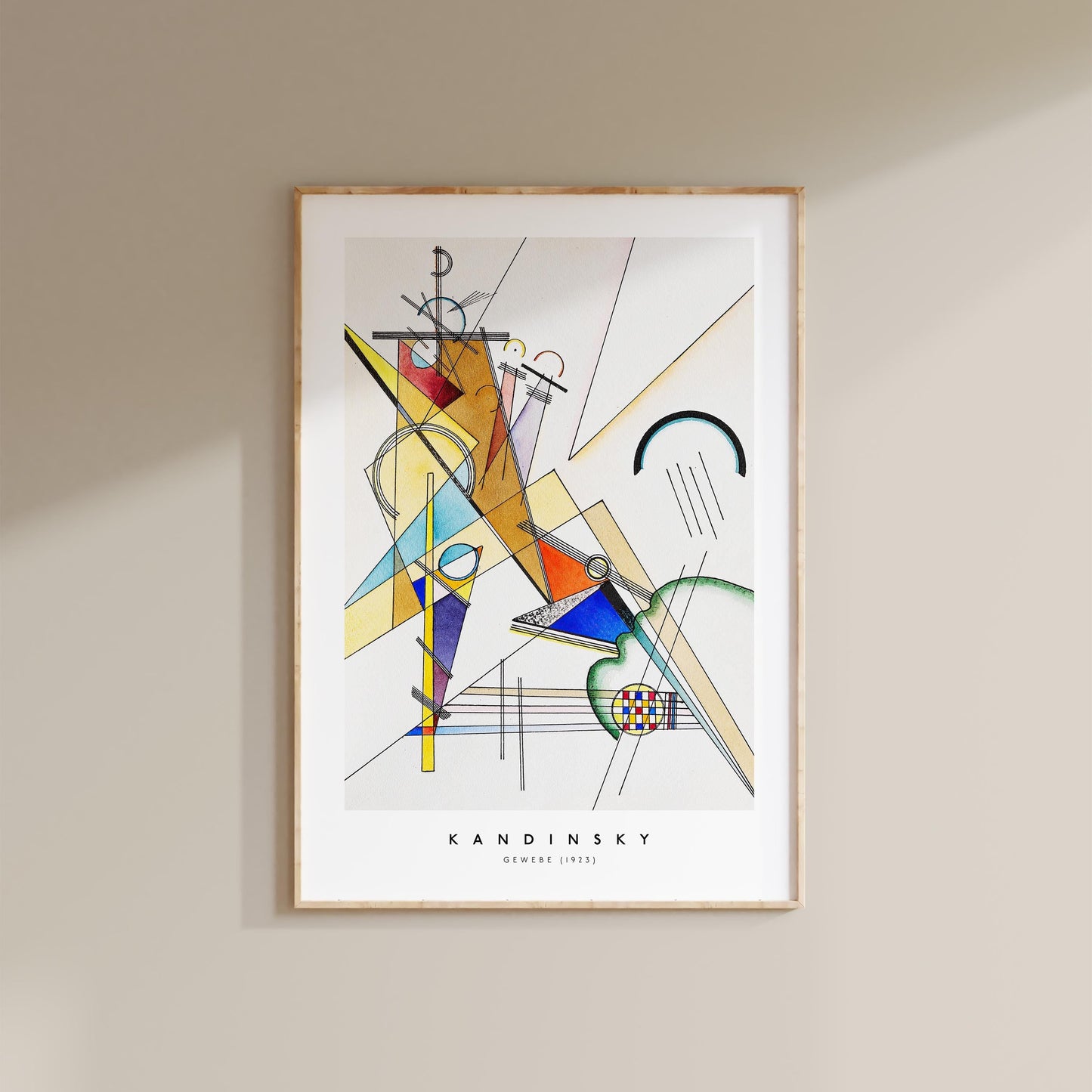 Kandinsky - Gewebe Print