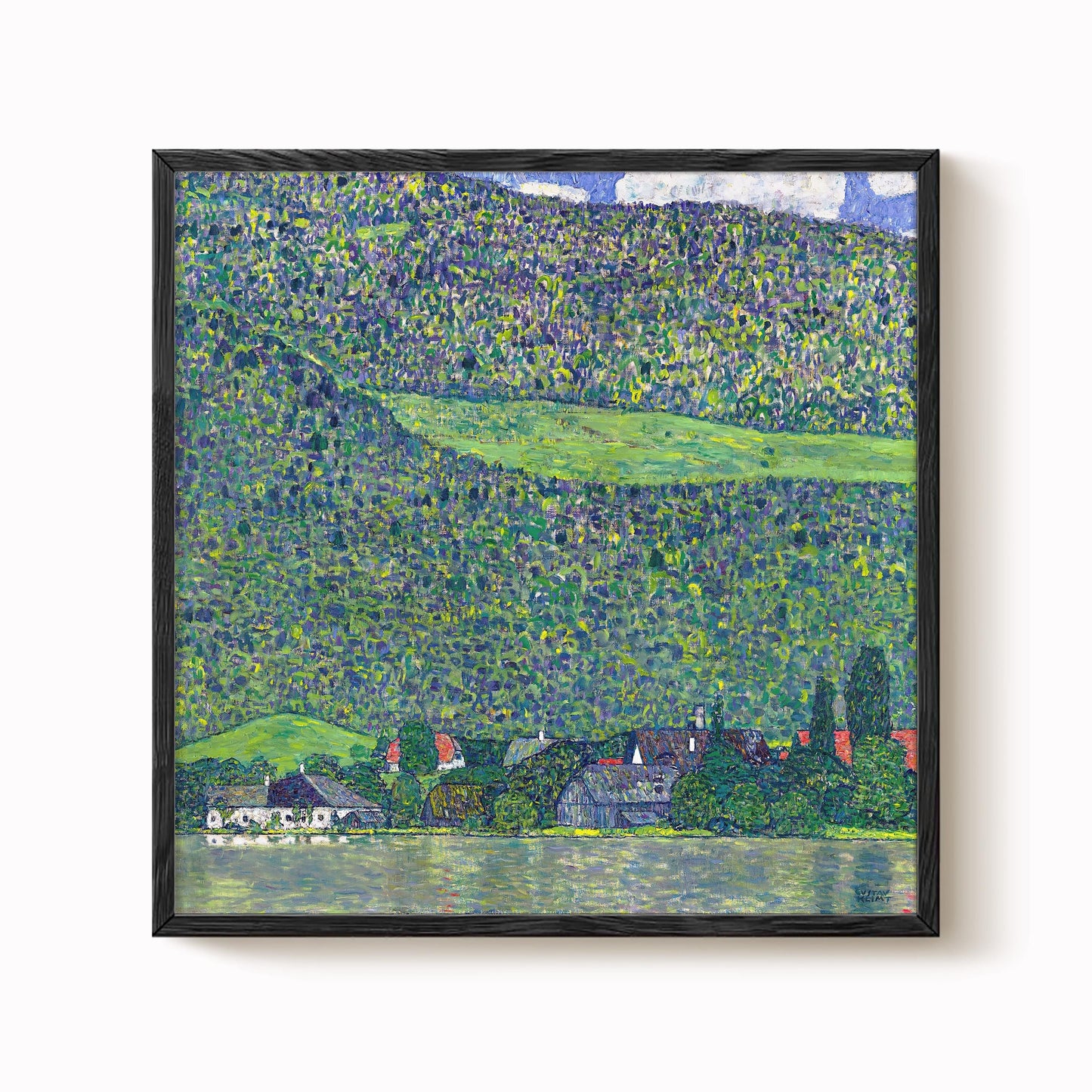 Gustav Klimt - Litzlbergkeller on Attersee Print