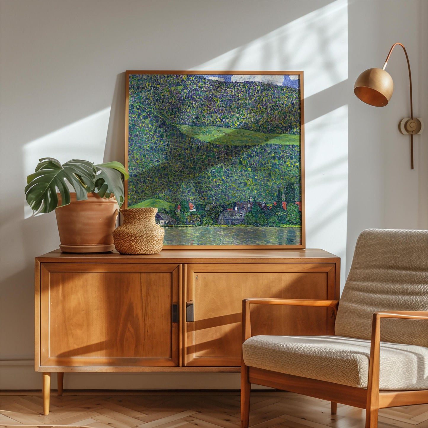 Gustav Klimt - Litzlbergkeller on Attersee Print
