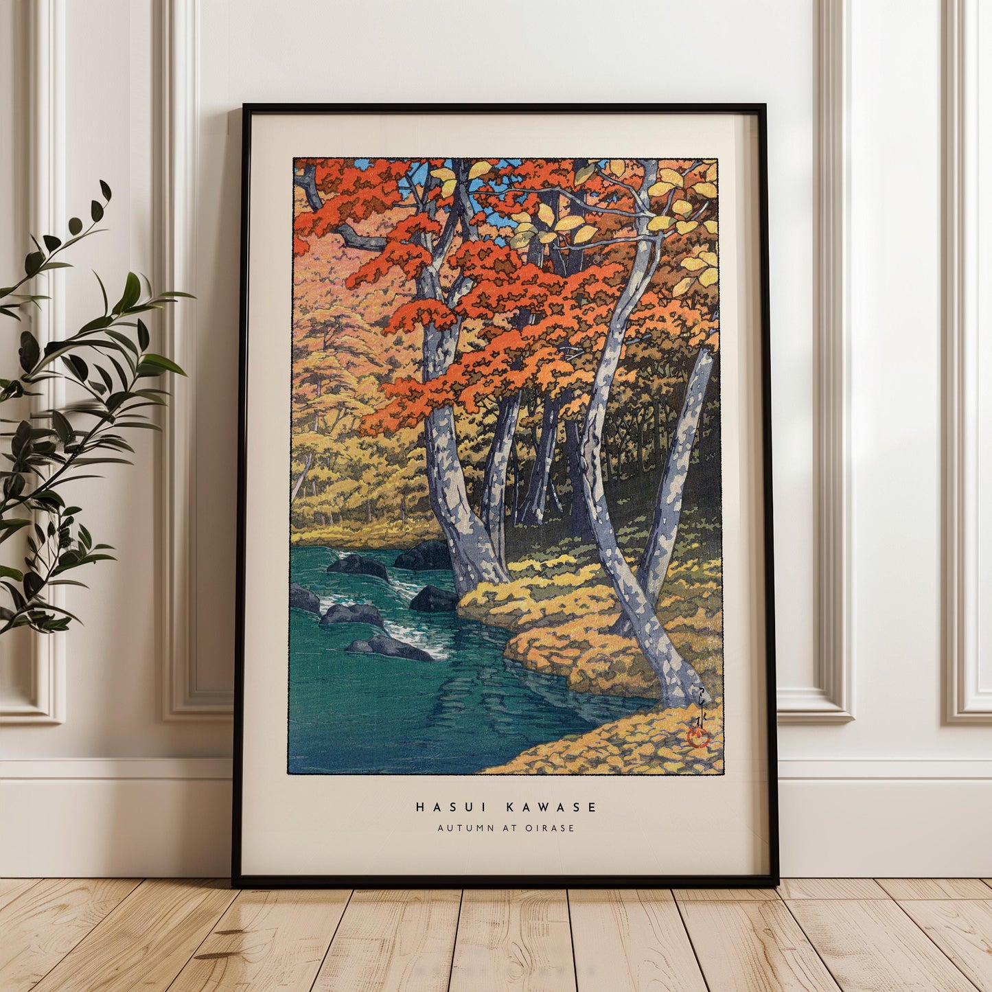Hasui Kawase - Autumn At Oirase Print