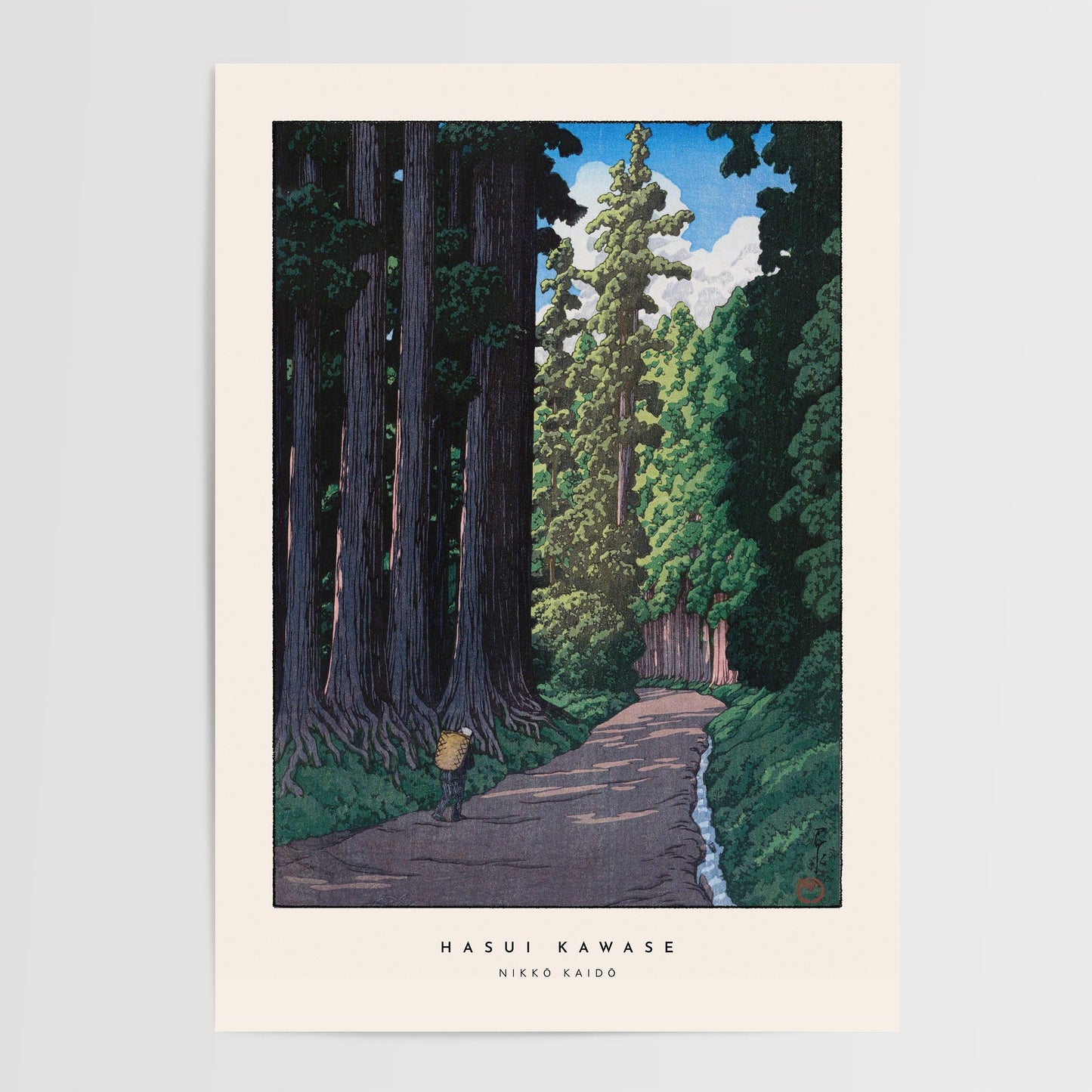 Hasui Kawase - Road to Nikko Print