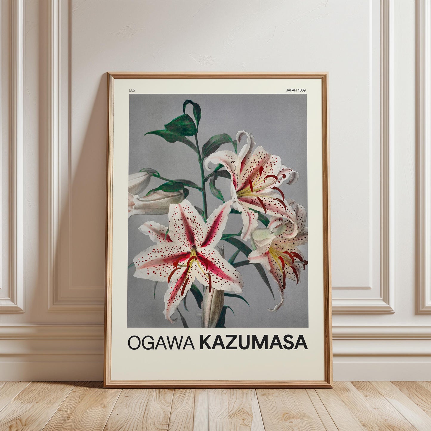 Ogawa Kazumasa - Lily Print
