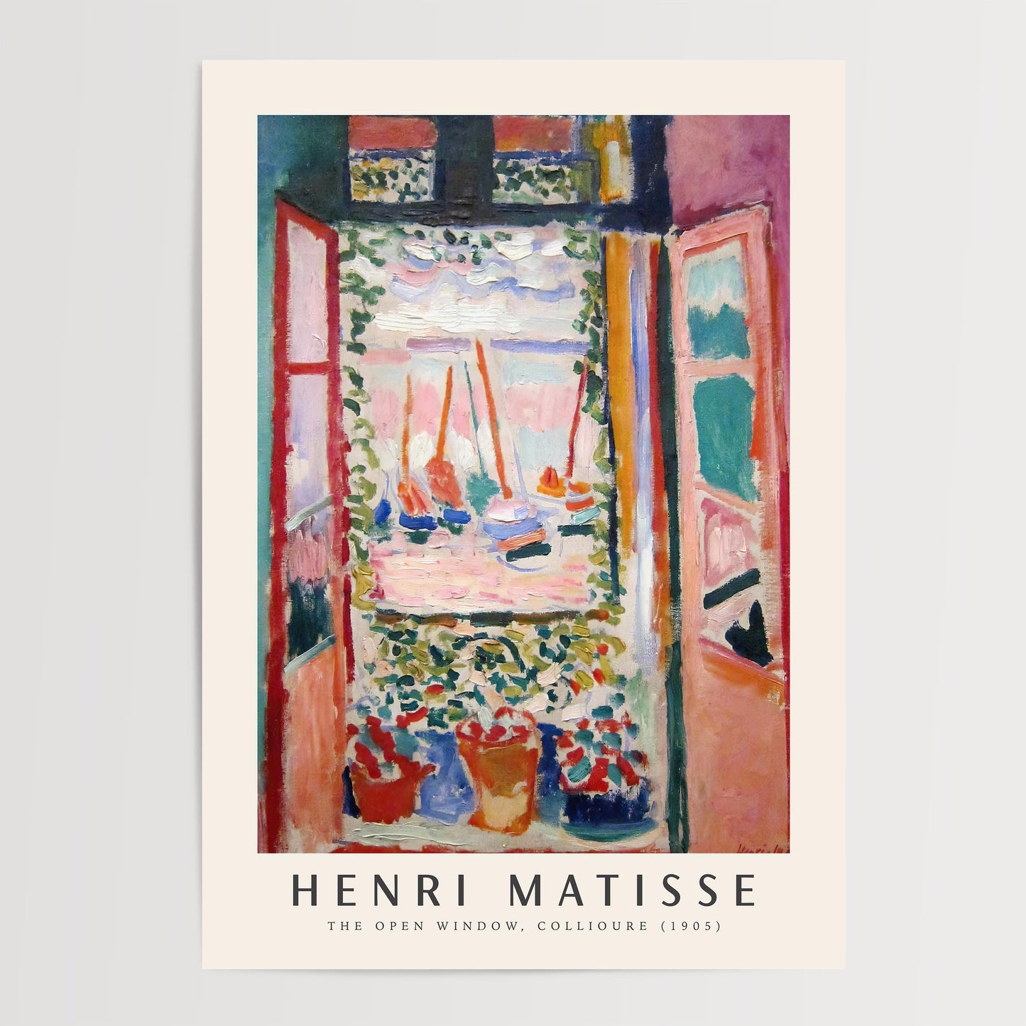 Henri Matisse - The Open Window, Collioure