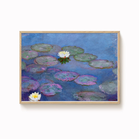 Monet - Water Lilies Print