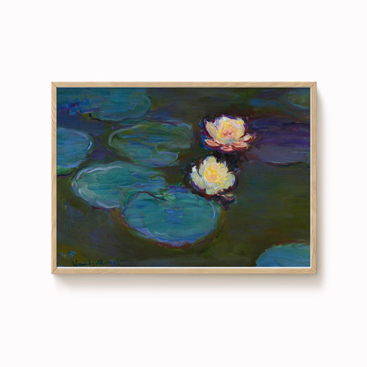 Monet - Water Lilies Print