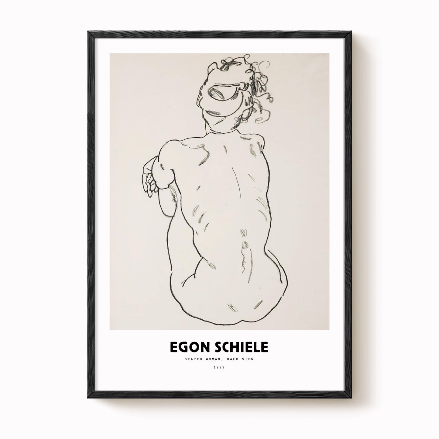Egon Schiele - Seated Woman Print