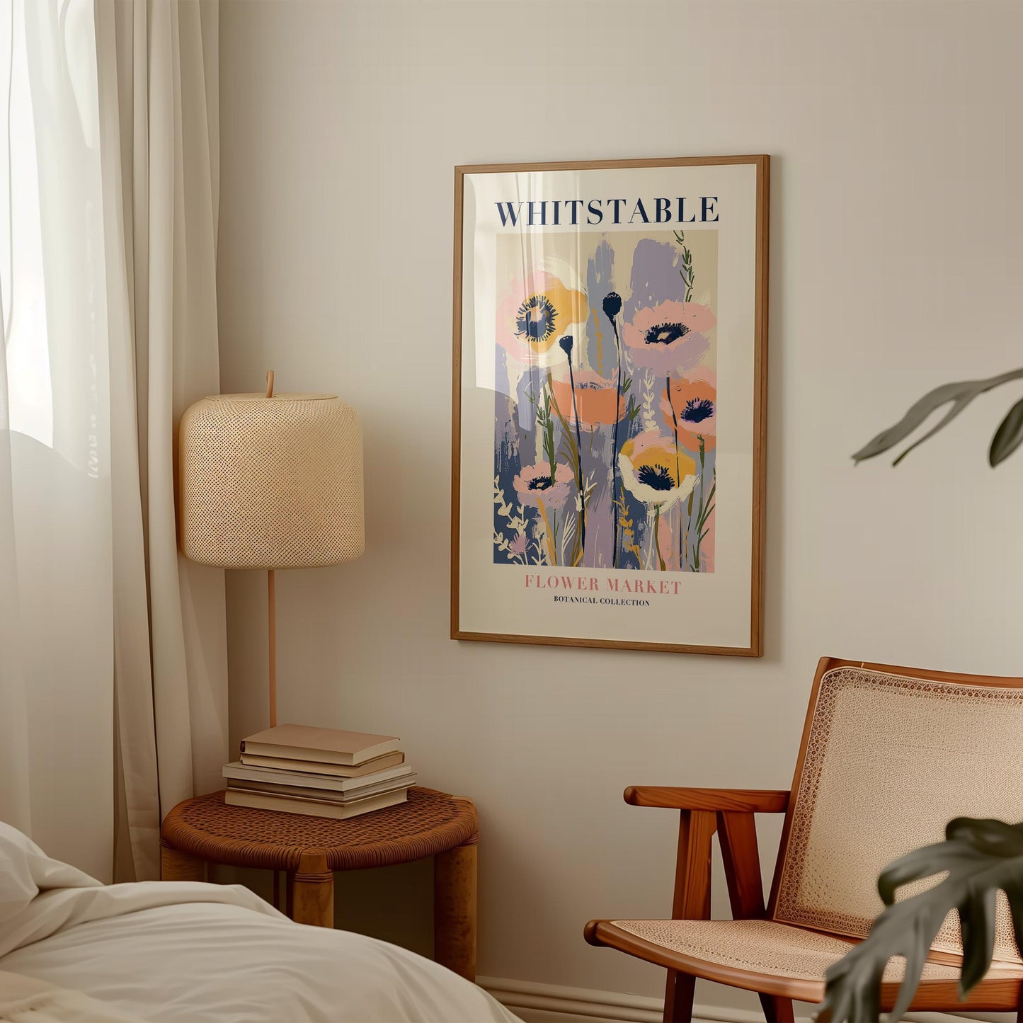 Whitstable Flower Market Print
