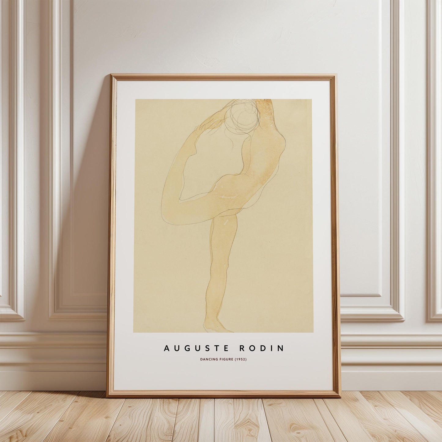 Auguste Rodin - Dancing Figure Print