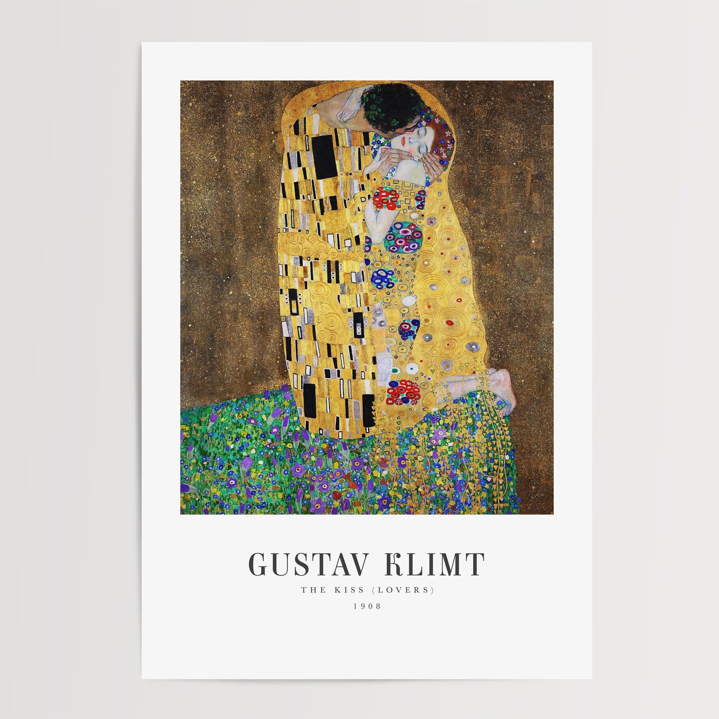 Gustav Klimt - The Kiss Print