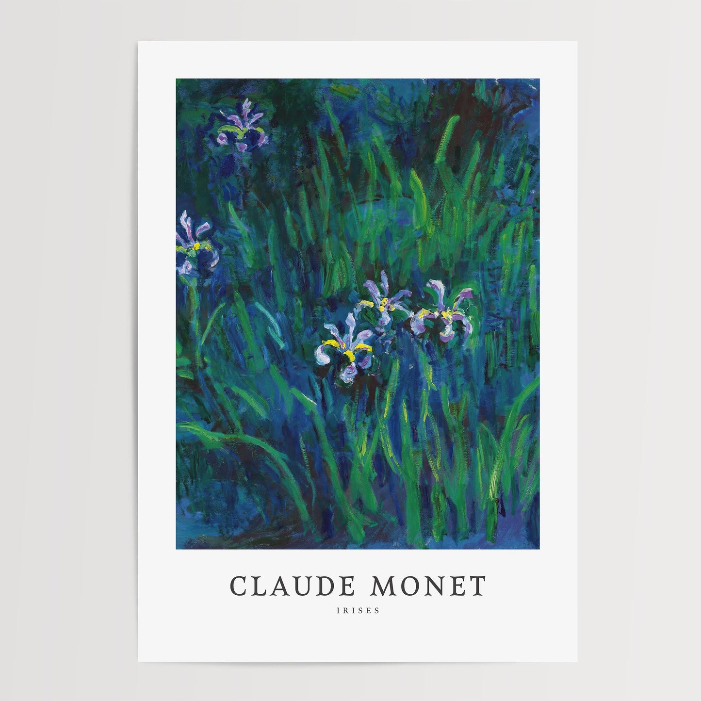 Monet - Irises Print