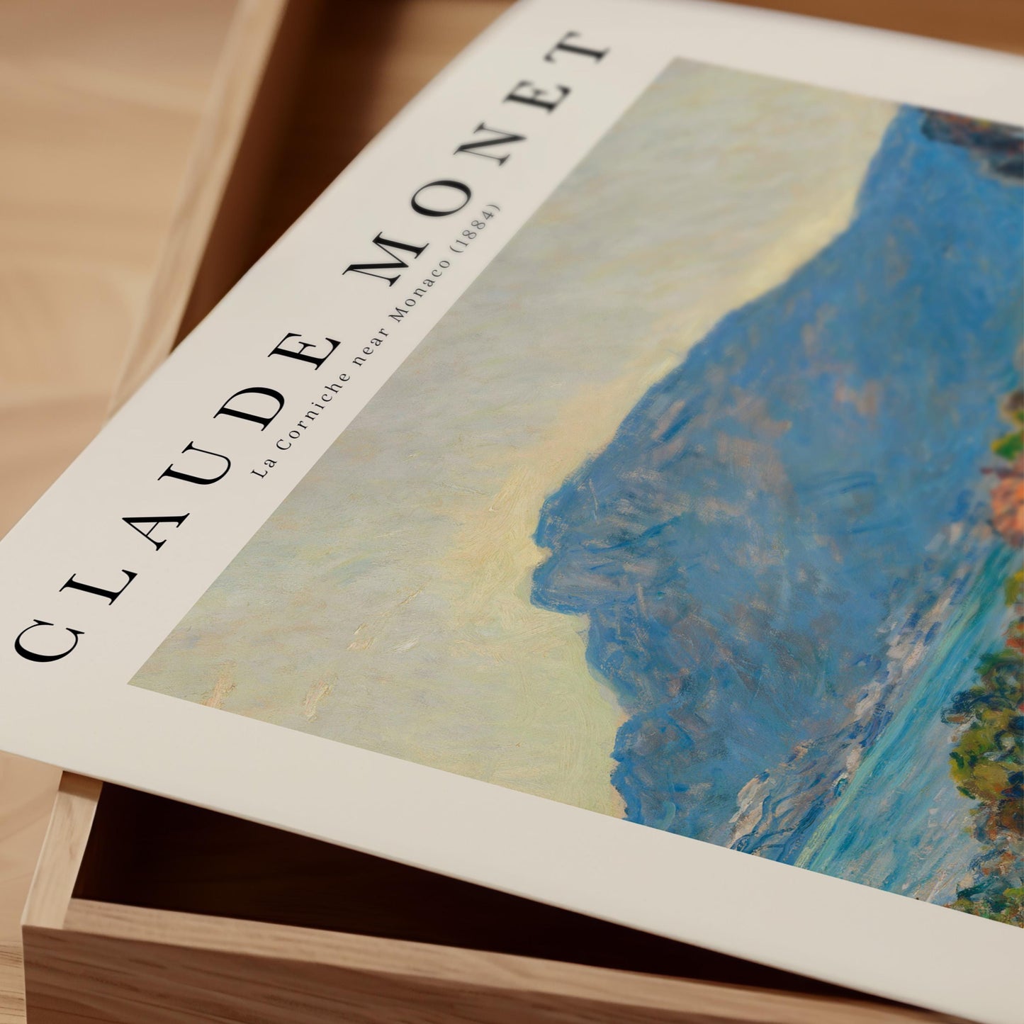 Monet - La Corniche Print