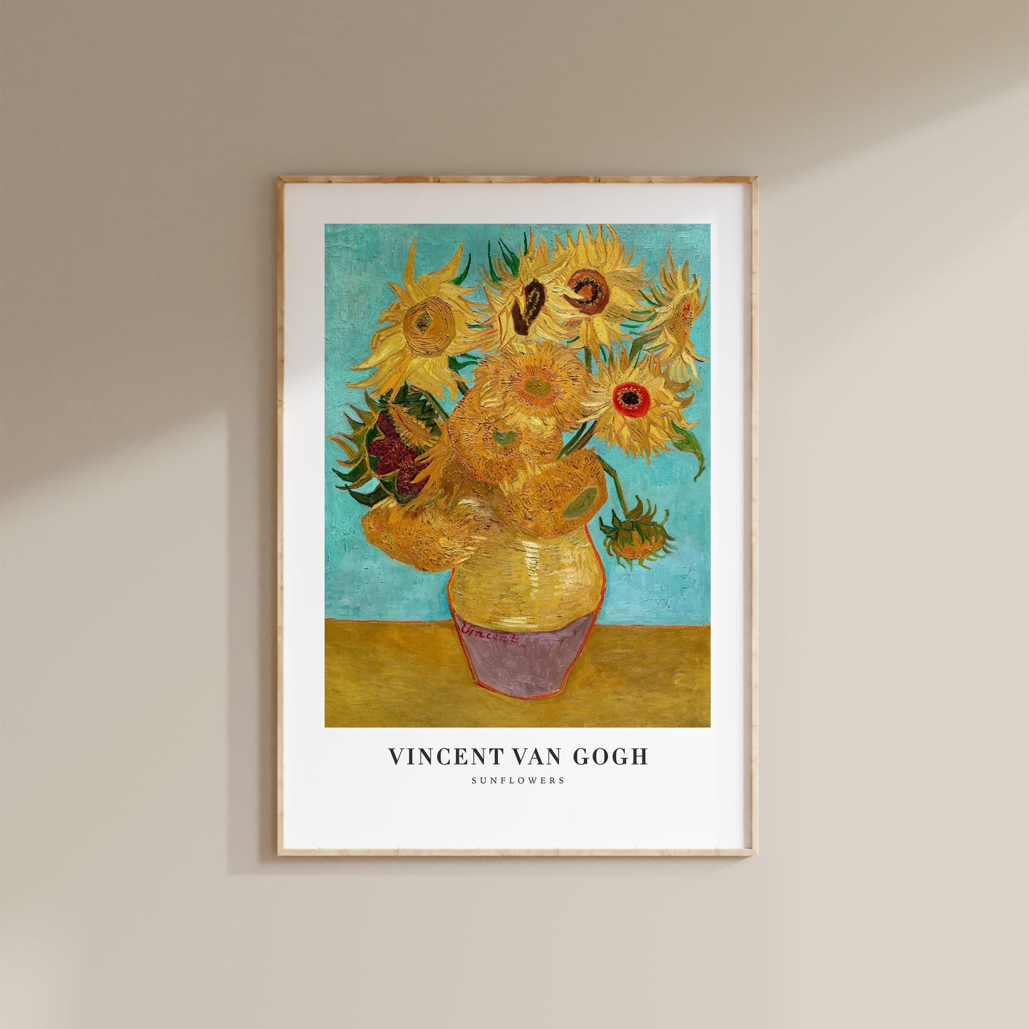 Van Gogh - Sunflowers Art Print