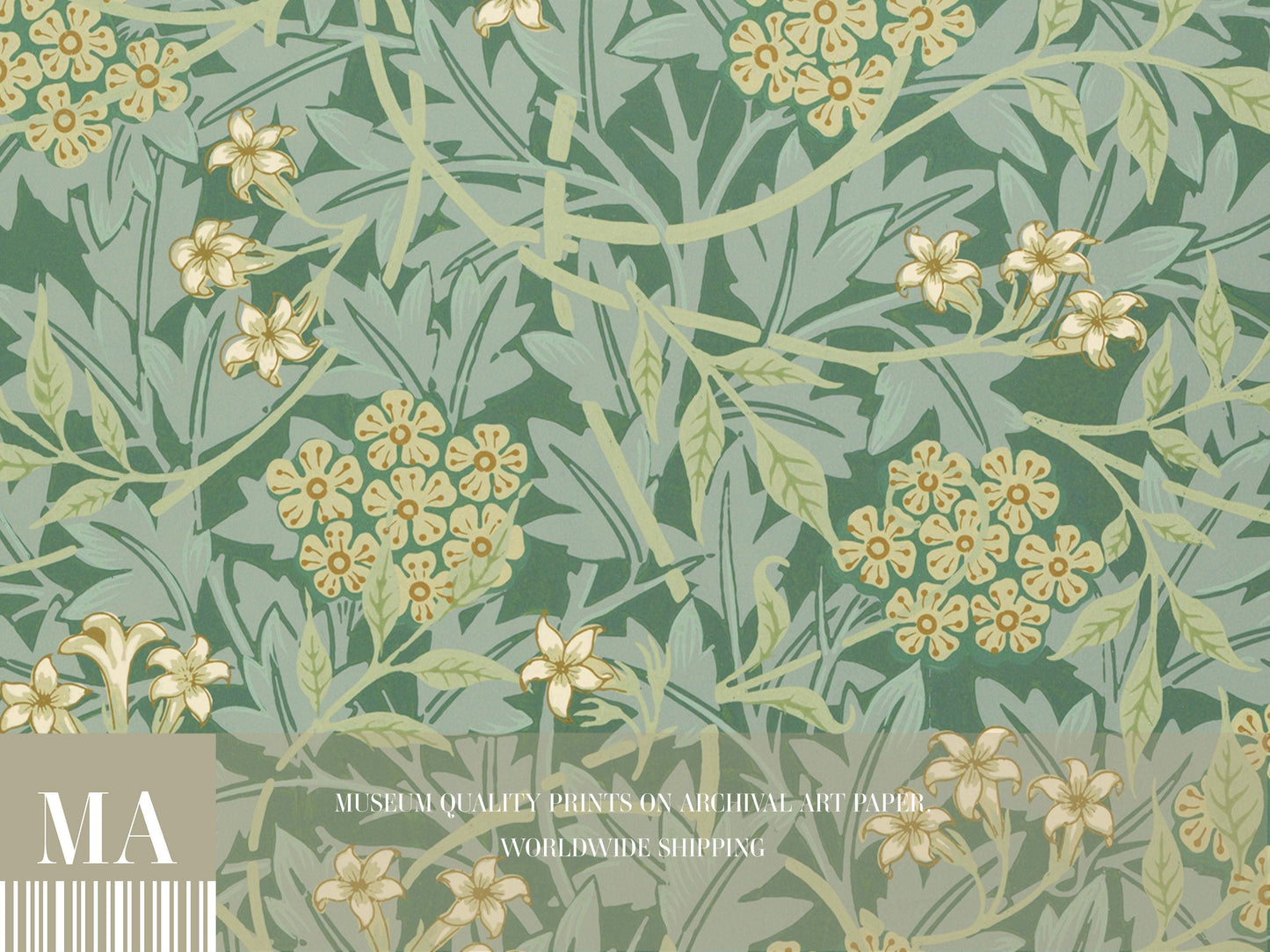 William Morris - Jasmine Print