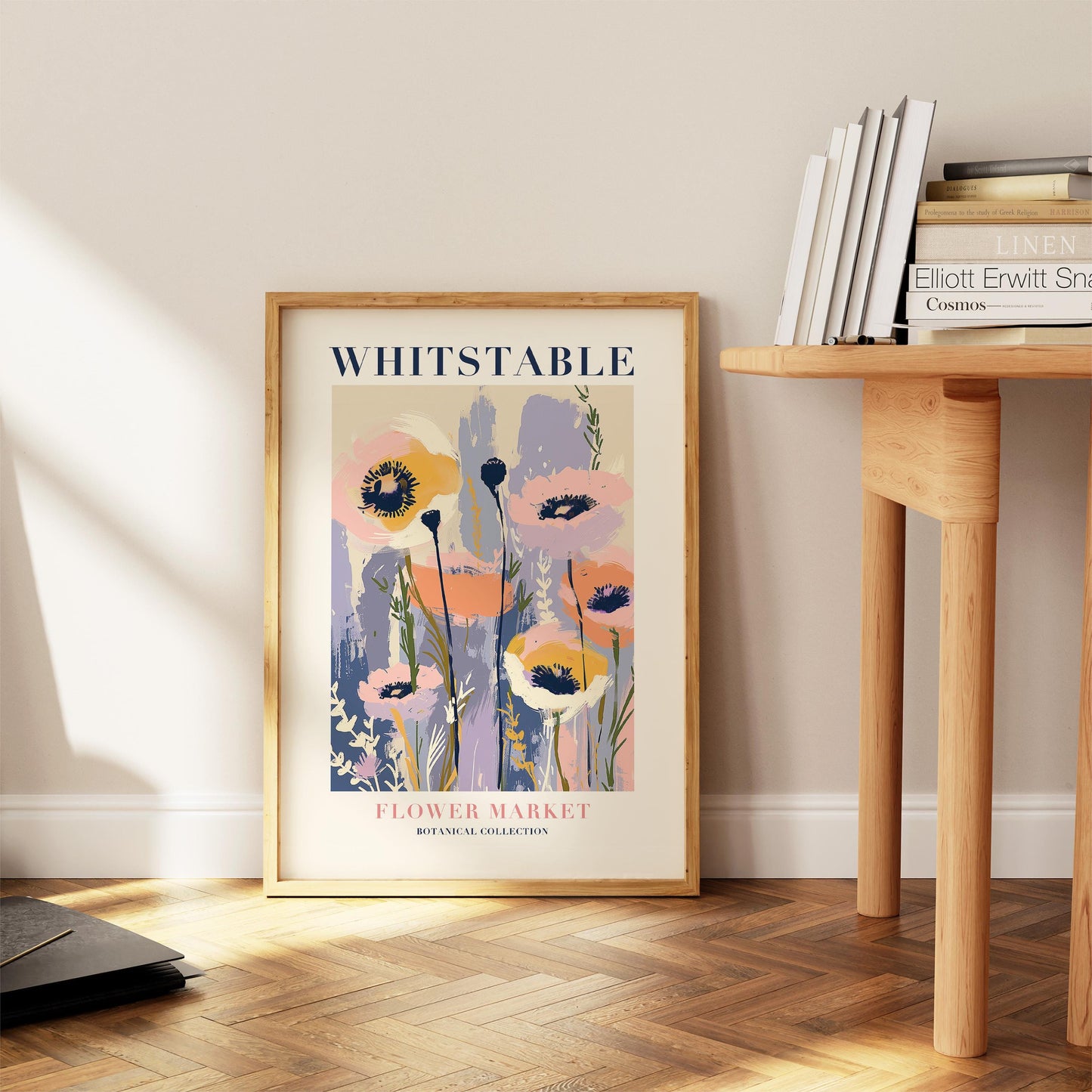 Whitstable Flower Market Print