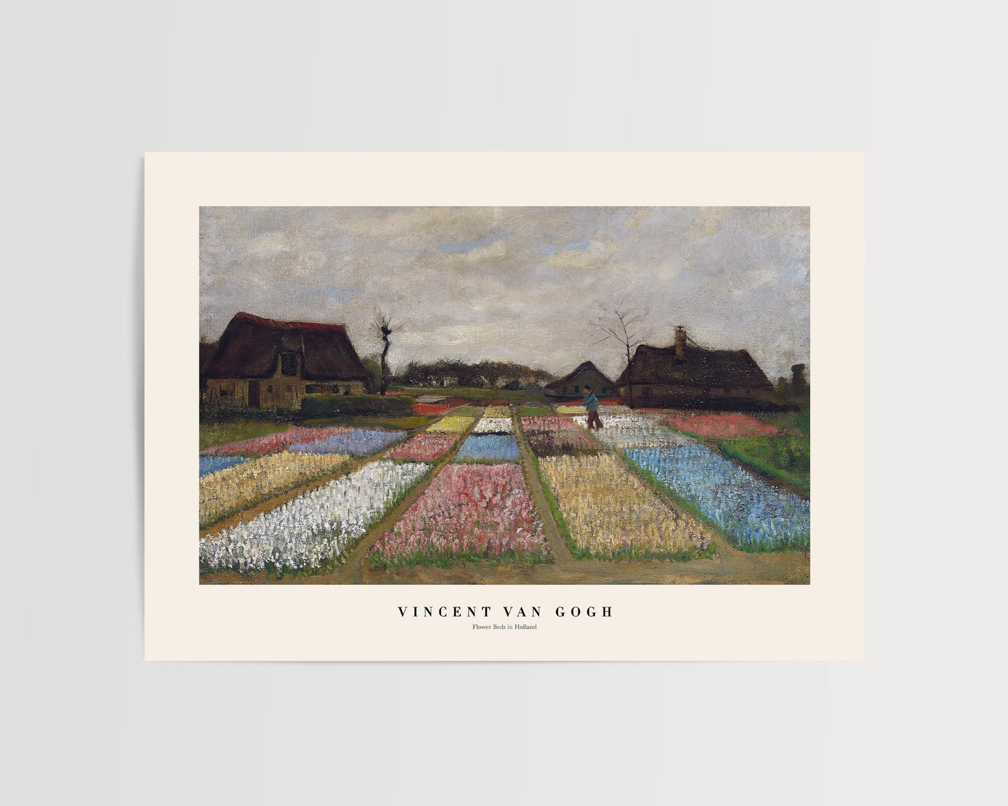 Van Gogh - Flower Beds In Holland Print